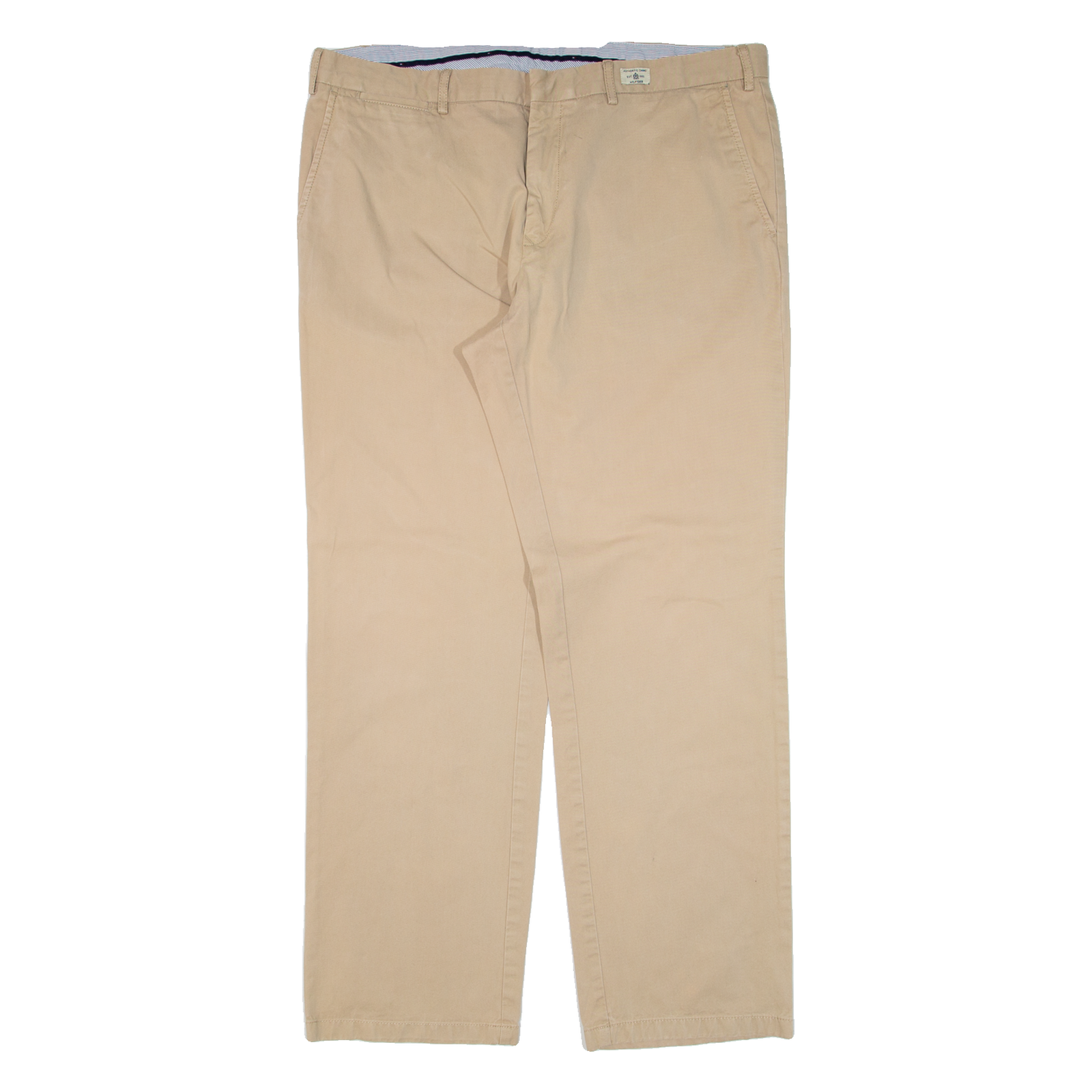 TOMMY HILFIGER Madison Chino Mens Trousers Beige Regular Straight W38 L32 Refurbished - N/A refurbished available on Cerqular