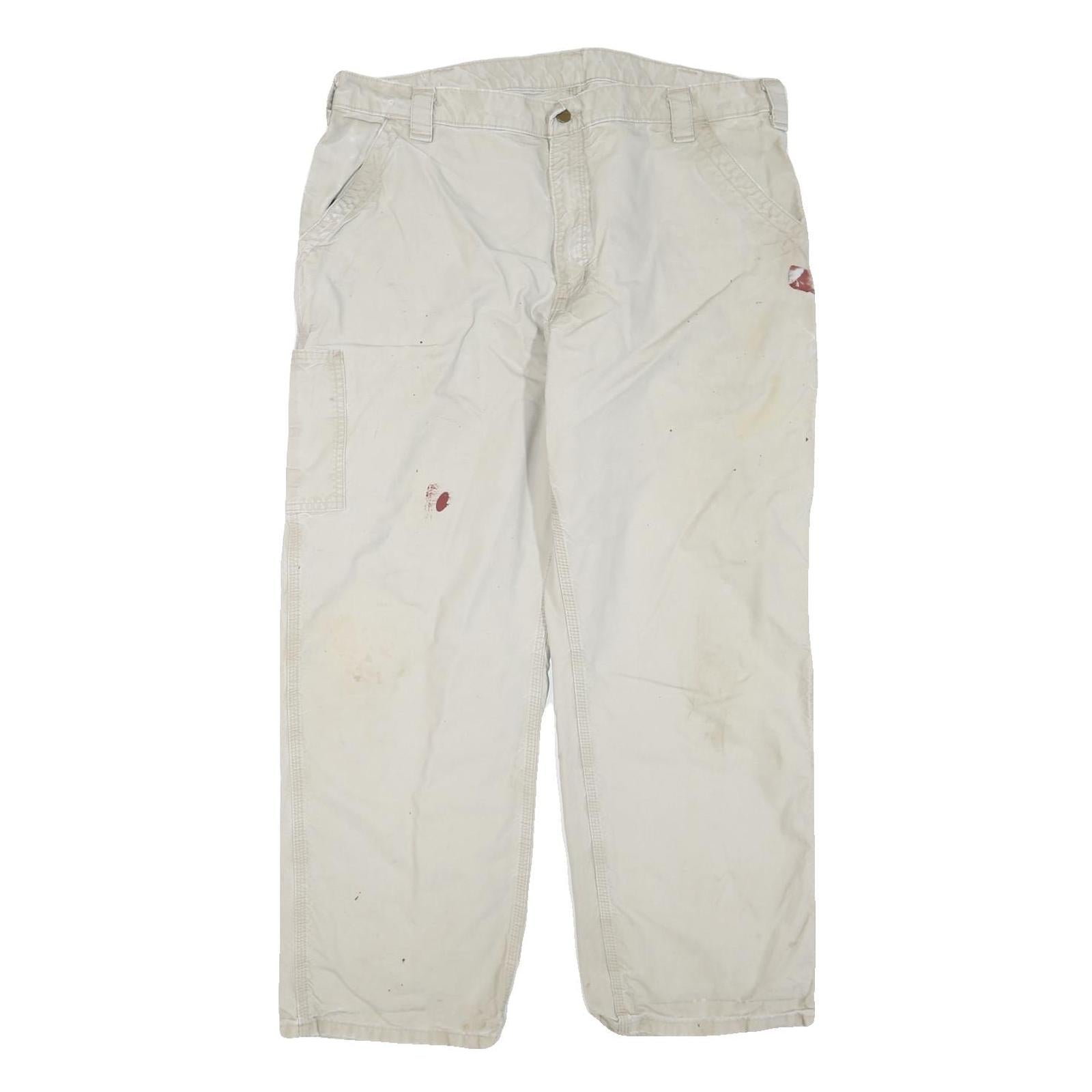 Buy CARHARTT Mens Regular Fit Beige Workwear Trousers W40 L28 Durable Cotton Blend Refurbished - $40.29 CARHARTT Mens Regular Fit Beige Workwear Trousers W40 L28 Durable Cotton Blend Refurbished - N/A refurbished available on Cerqular