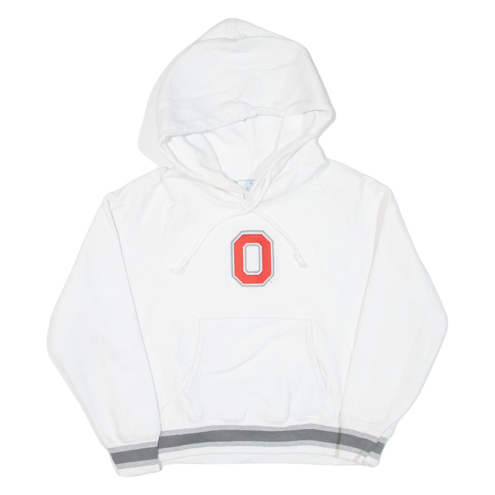 CHAMPION REVERSE WEAVE Ohio Buckeyes Womens White Hoodie USA S Refurbished - N/A refurbished available on Cerqular