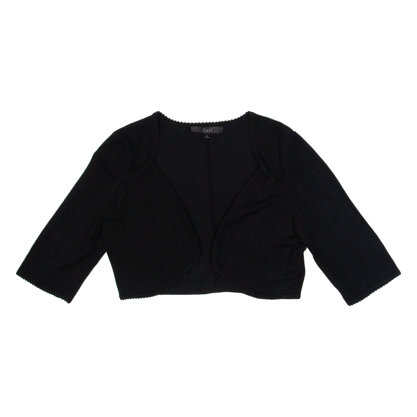 COAST Shawl Womens Cropped Top Black M Refurbished - N/A refurbished available on Cerqular