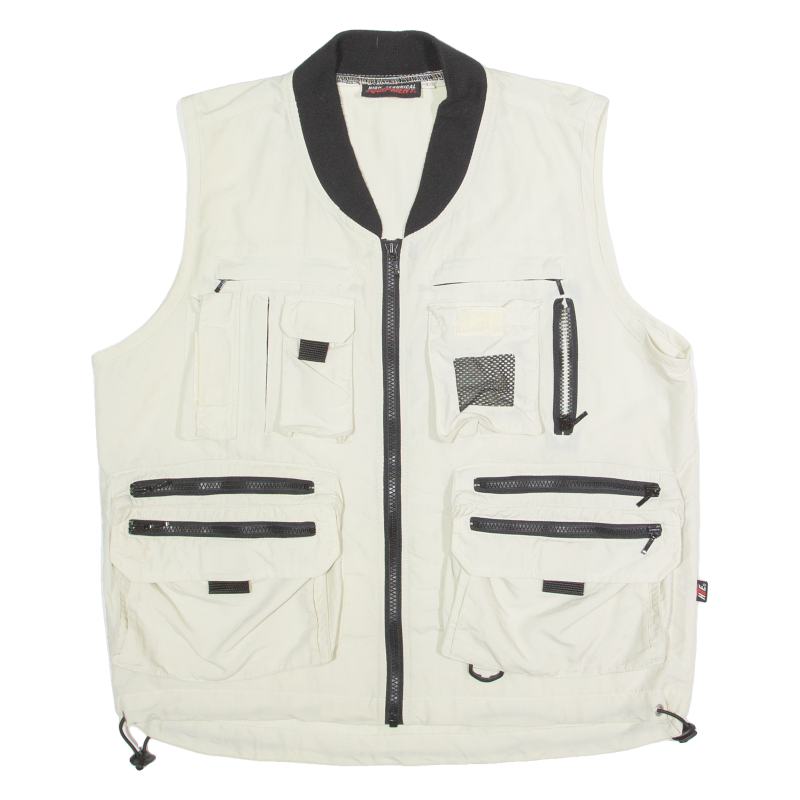 HIGH TECHNICAL EQUIPMENT Utility Mens Gilet Cream L Refurbished - N/A refurbished available on Cerqular