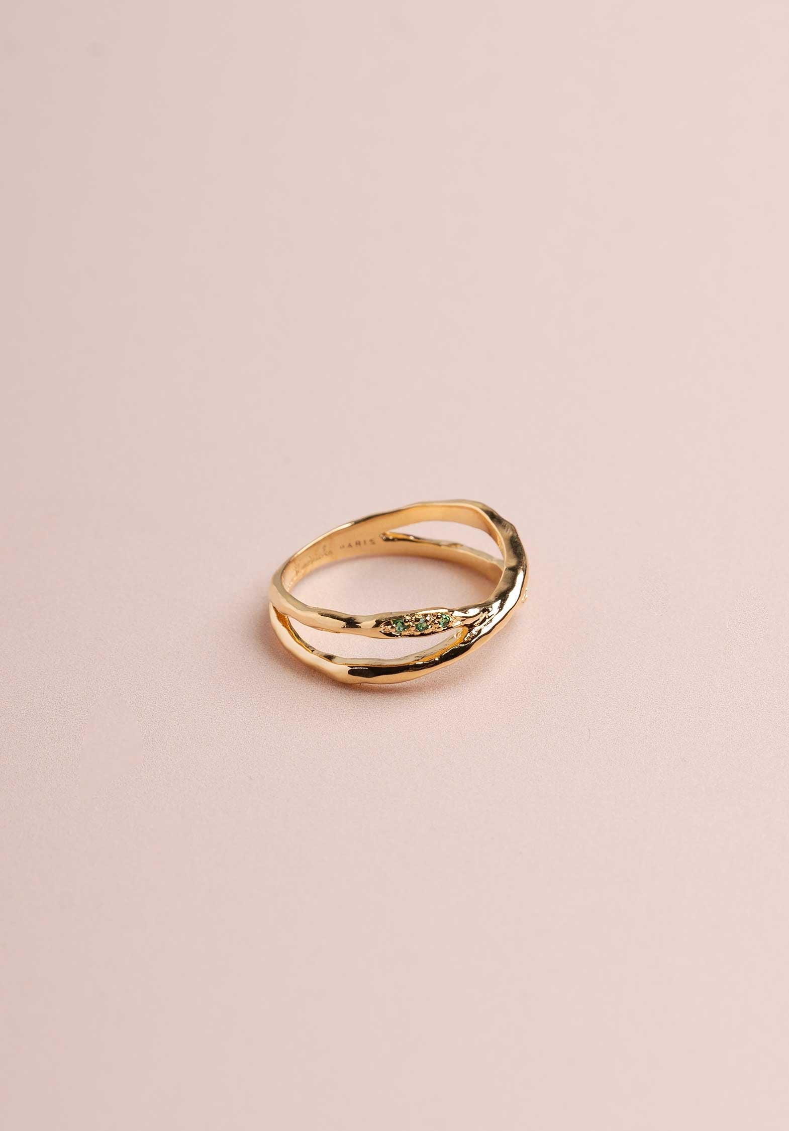 Ring Ana Bague Gold | Color: GOLD | Size: 54 Refurbished - Rue Madame is a known brand, and the standardized name is " refurbished available on Cerqular