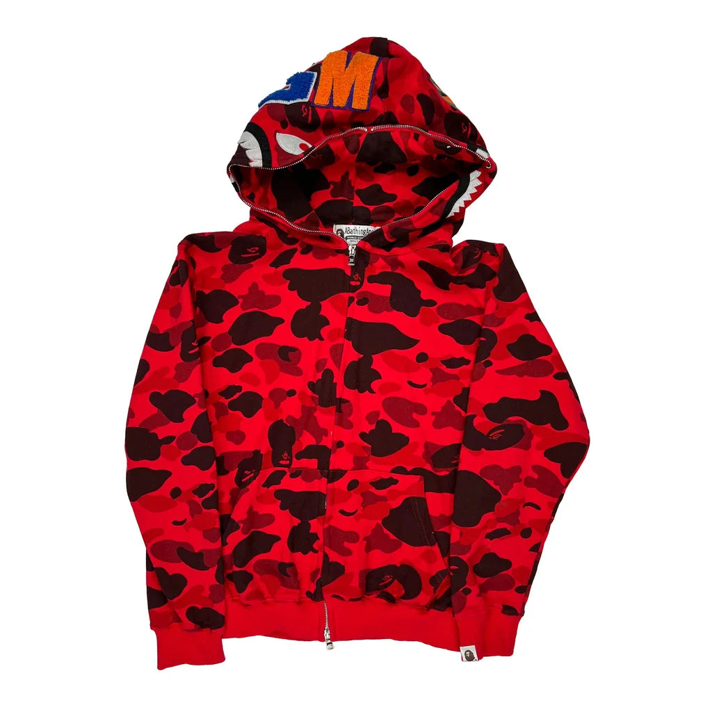A Bathing Ape Hoodie - Medium Camo Cotton Blend Refurbished - Thrifted (note: this is a term often used to describe second- refurbished available on Cerqular