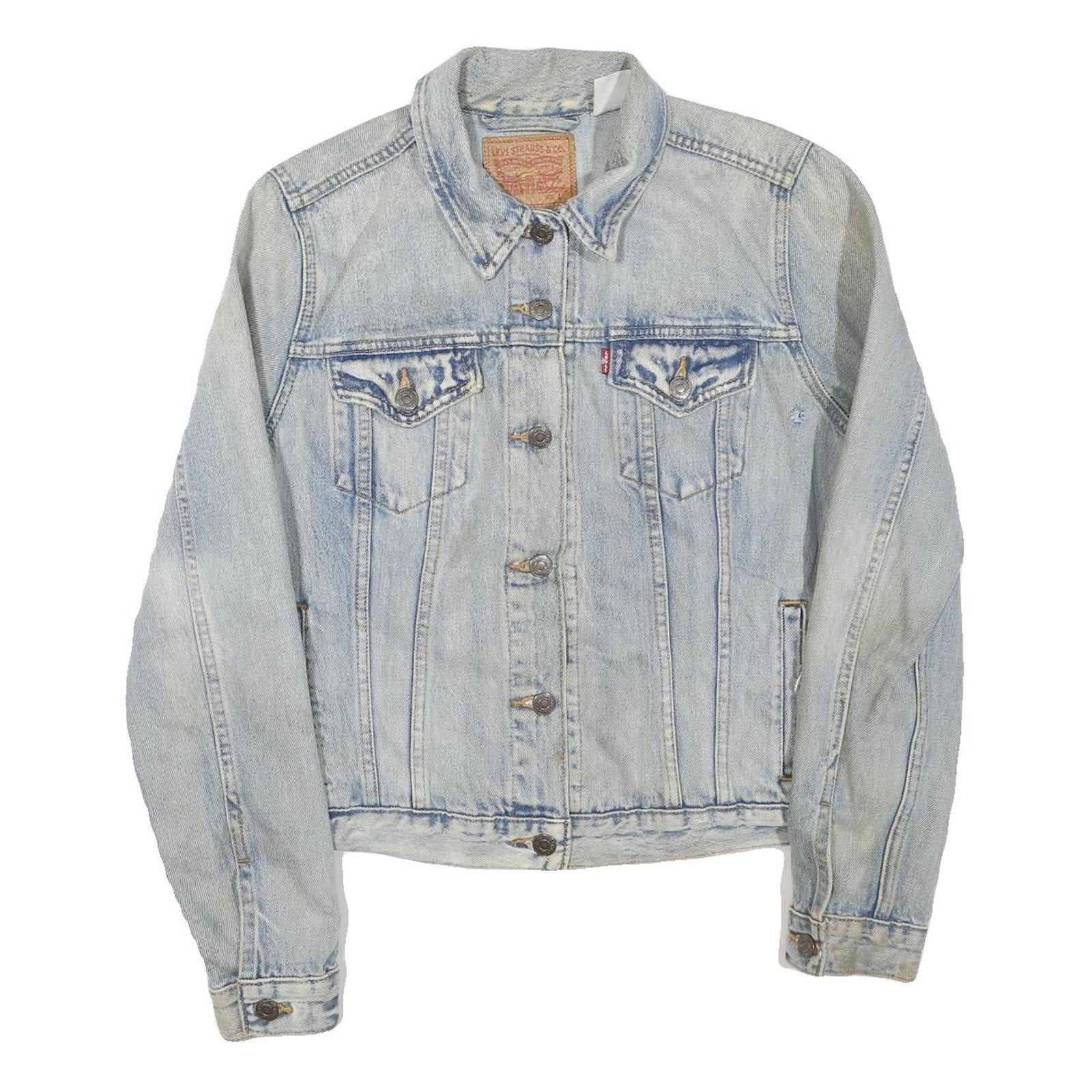 Buy LEVI'S Mens Blue Denim Jacket L Cotton Blend Button Closure Classic Fit Casual Refurbished - $51.99 LEVI'S Mens Blue Denim Jacket L Cotton Blend Button Closure Classic Fit Casual Refurbished - N/A refurbished available on Cerqular