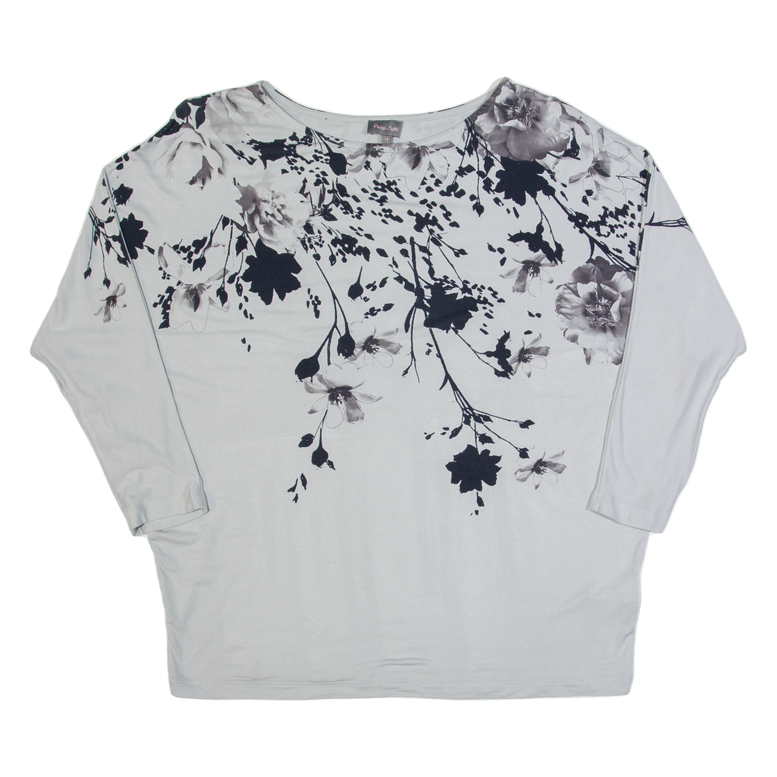 Buy PHASE EIGHT Womens Printed Top Grey 3/4 Sleeve Floral UK 14 Refurbished - $27.29 PHASE EIGHT Womens Printed Top Grey 3/4 Sleeve Floral UK 14 Refurbished - N/A refurbished available on Cerqular