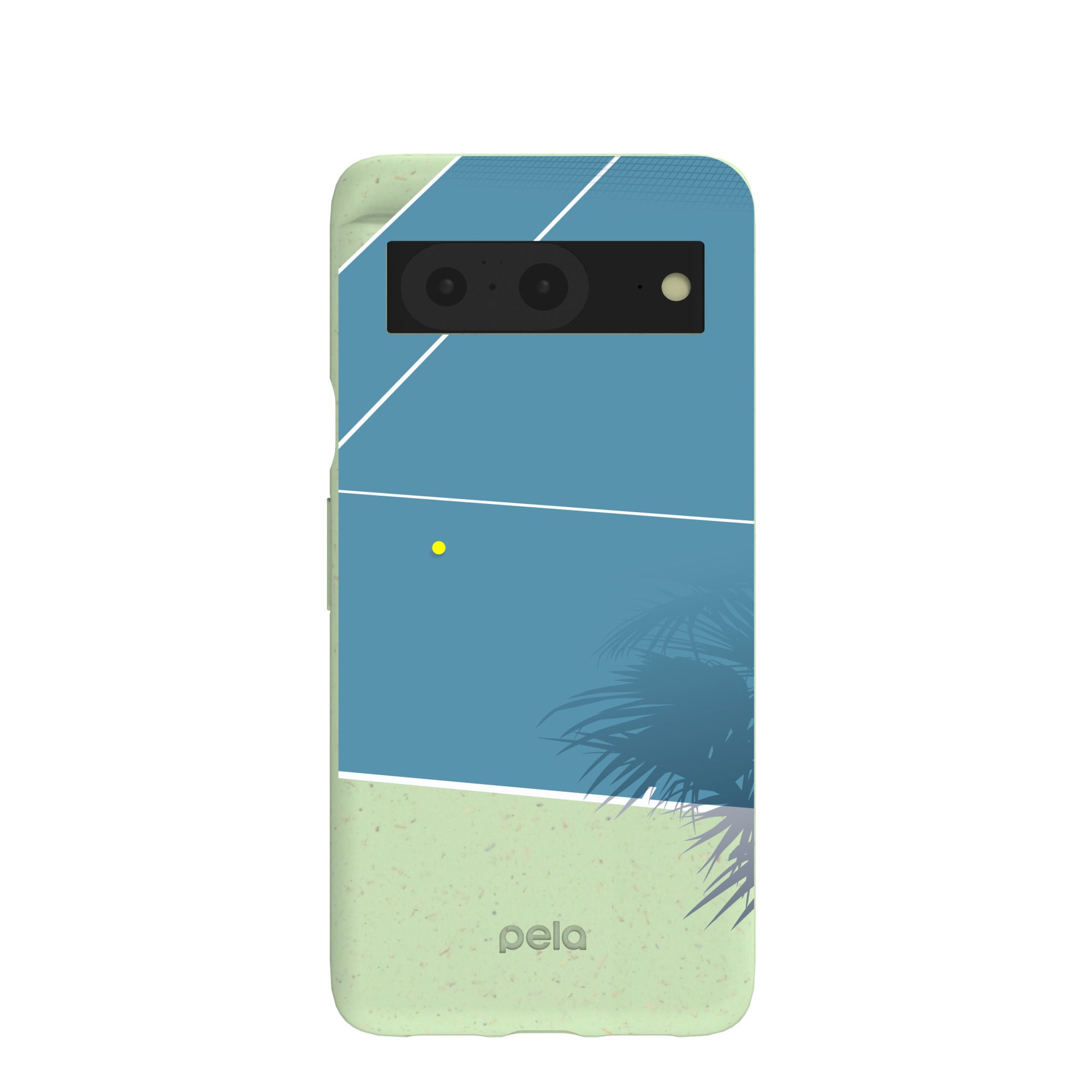 Sage Green Tennis Court Google Pixel 8 Case Refurbished - Pela Case refurbished available on Cerqular