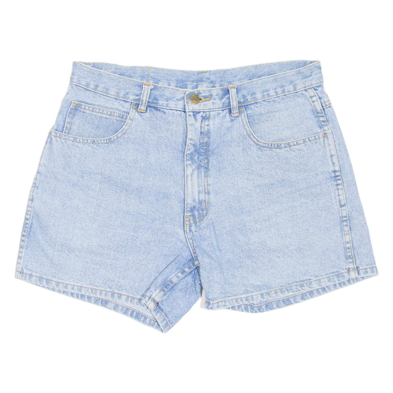 TOP Womens Denim Shorts Blue M W32 Refurbished - N/A refurbished available on Cerqular