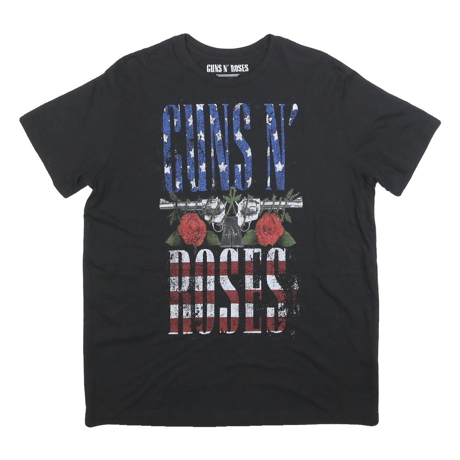 Buy GUNS N ROSES Mens Black Graphic T-Shirt XL Short Sleeve Crew Neck Band Cotton Refurbished - $32.49 GUNS N ROSES Mens Black Graphic T-Shirt XL Short Sleeve Crew Neck Band Cotton Refurbished - N/A refurbished available on Cerqular