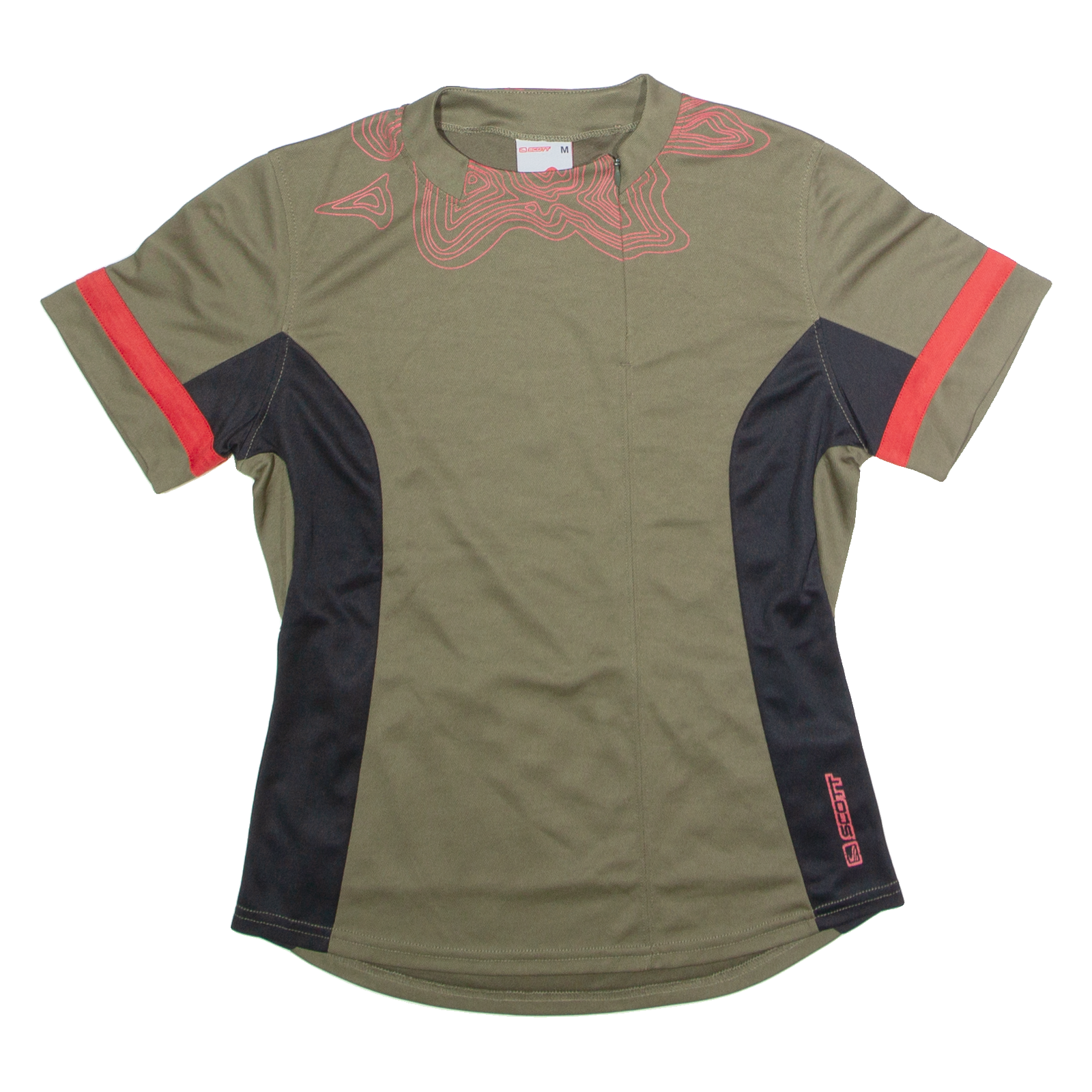 SCOTT Cycling Womens Jersey Green 1/4 Zip M Refurbished - N/A refurbished available on Cerqular