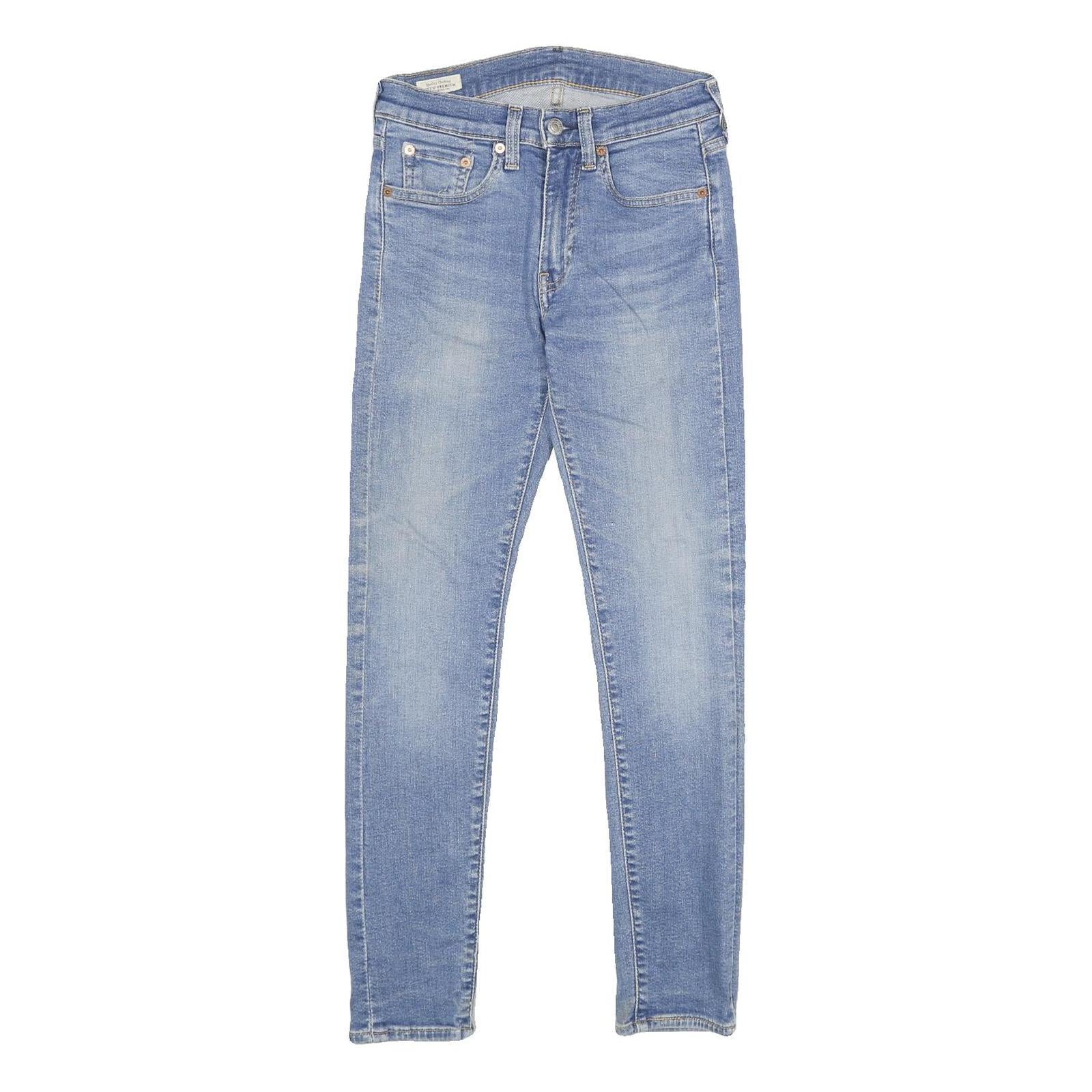 LEVI'S 519 BIG E Mens Jeans Blue Slim Skinny Denim Medium W28 L30 Stylish Zip Refurbished - N/A refurbished available on Cerqular