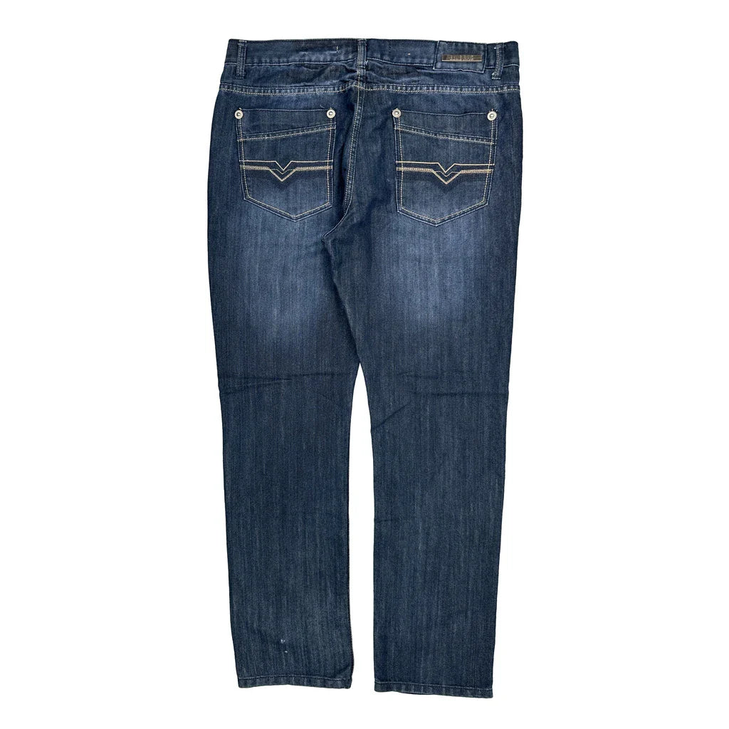 Unbranded Jeans - 40W UK 18 Dark Wash Denim Refurbished - Thrifted (note: this is a term often used to describe second- refurbished available on Cerqular