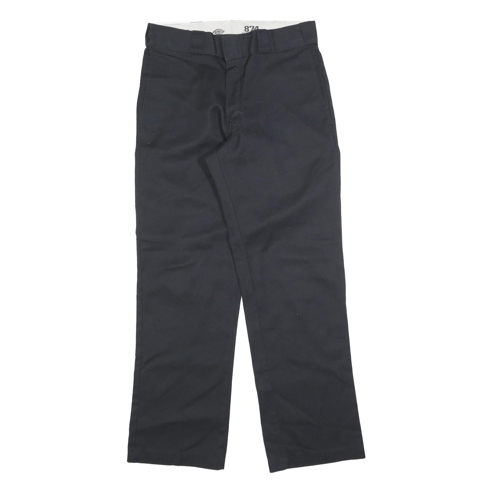 Buy DICKIES Mens Regular Black Cotton Blend Trousers W31 L30 Zip Closure Classic Fit Refurbished - $42.89 DICKIES Mens Regular Black Cotton Blend Trousers W31 L30 Zip Closure Classic Fit Refurbished - N/A refurbished available on Cerqular