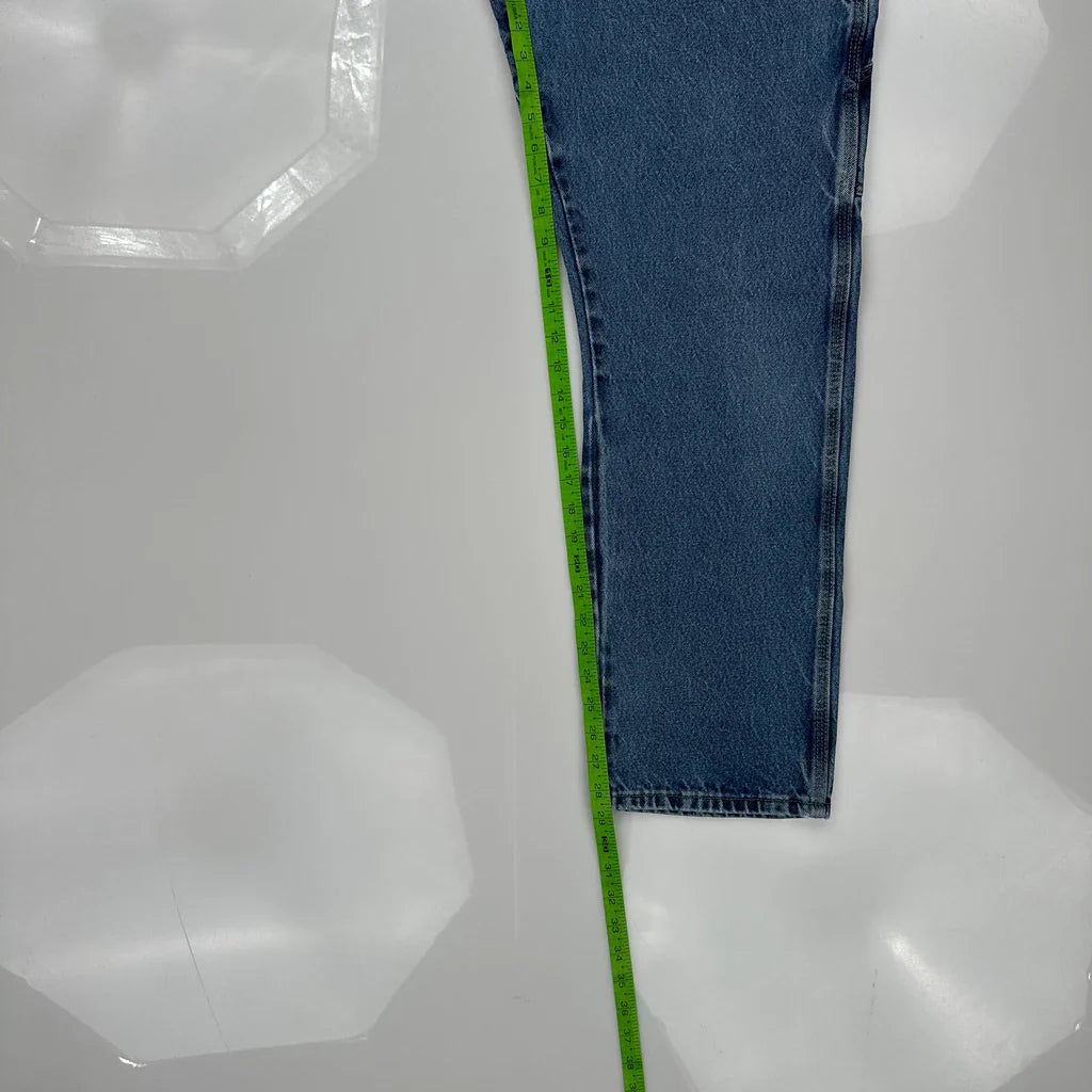Wrangler Carpenter Jeans - 30W 30L Blue Cotton Refurbished - Thrifted (note: this is a term often used to describe second- refurbished available on Cerqular
