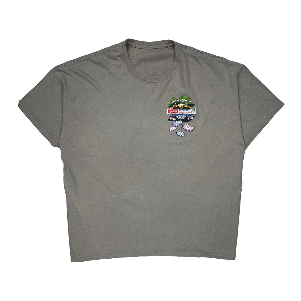 Buy Four-Wide Nationals Unbranded T-Shirt - XL Grey Cotton Refurbished - $40.19 Four-Wide Nationals Unbranded T-Shirt - XL Grey Cotton Refurbished - Thrifted (note: this is a term often used to describe second- refurbished available on Cerqular