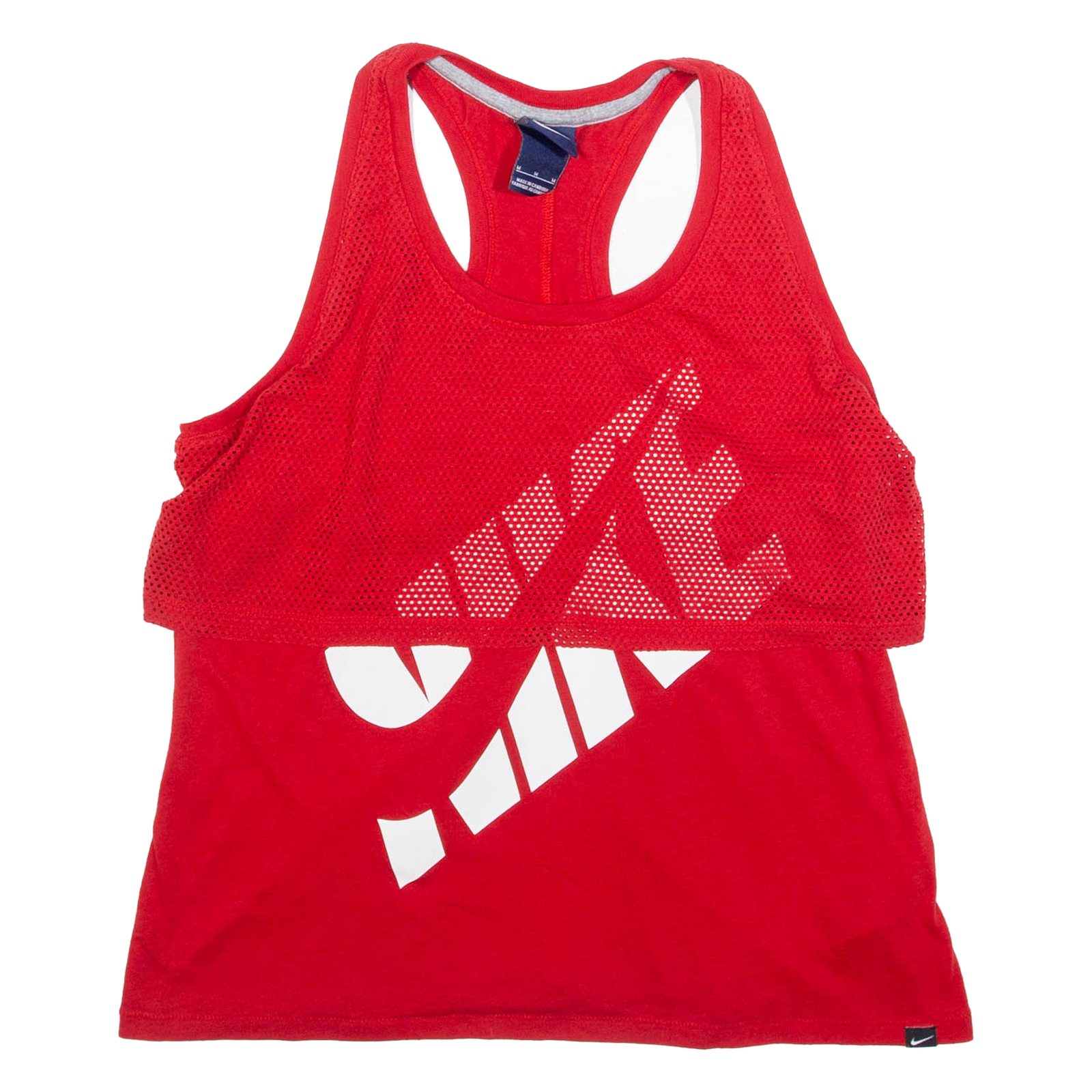 NIKE Womens Vest Red Sleeveless M Refurbished - N/A refurbished available on Cerqular