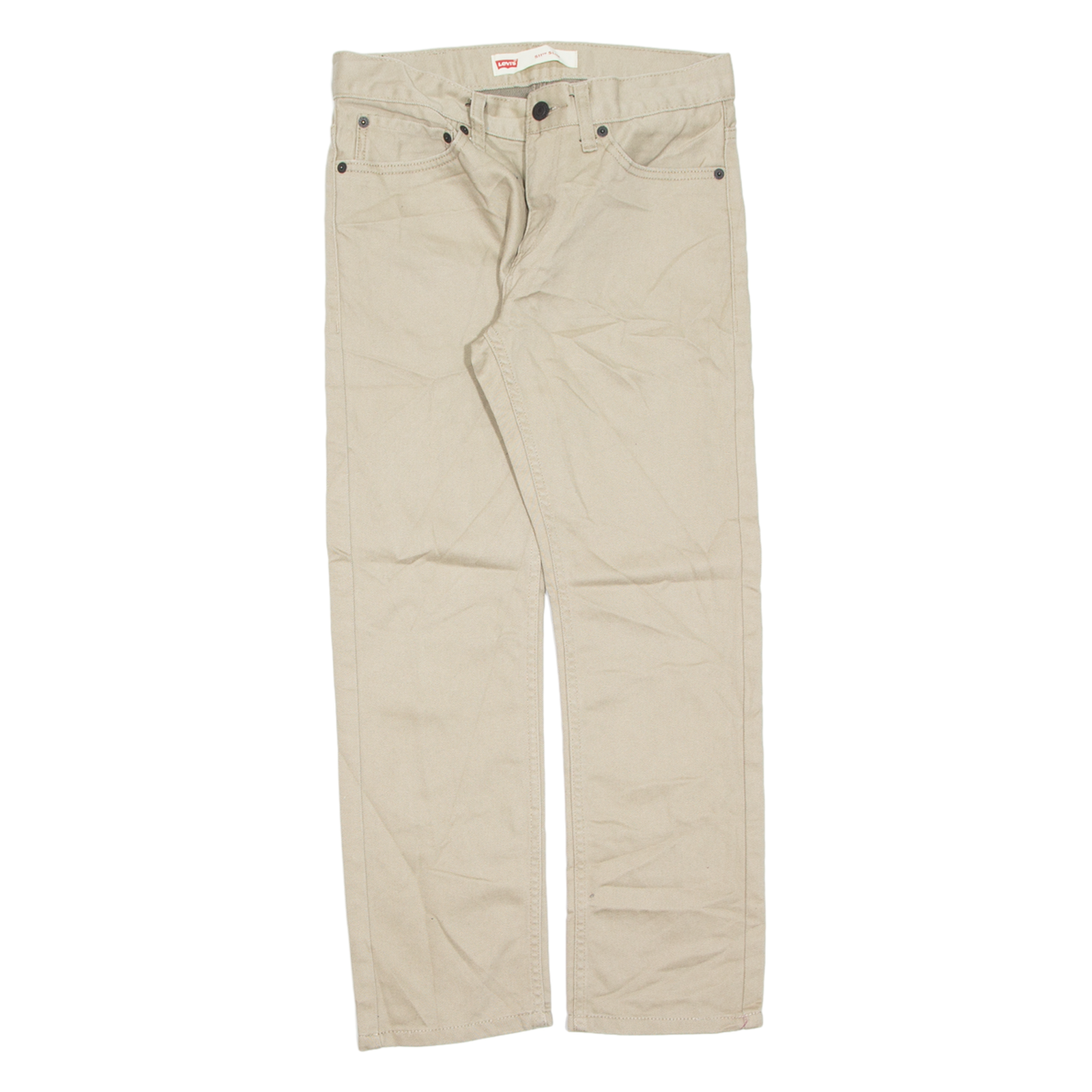 LEVI'S 511 Womens Jeans Beige Slim Straight W28 L28 Refurbished - N/A refurbished available on Cerqular