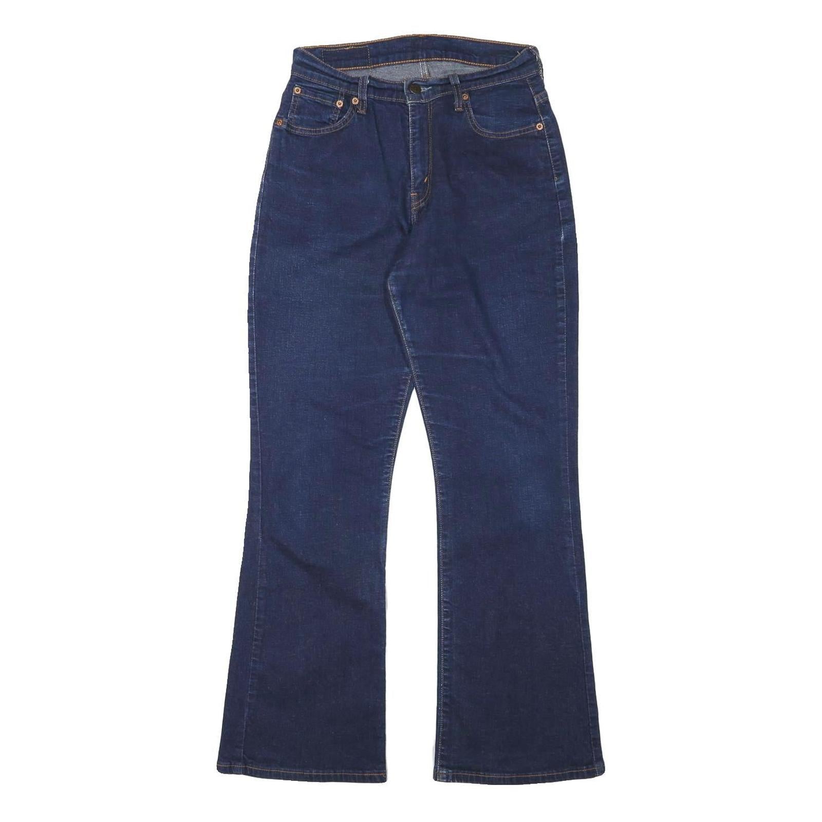 LEVI'S 584 87 Womens Jeans Blue Regular Flared Denim Medium W26 L28 Classic Refurbished - N/A refurbished available on Cerqular