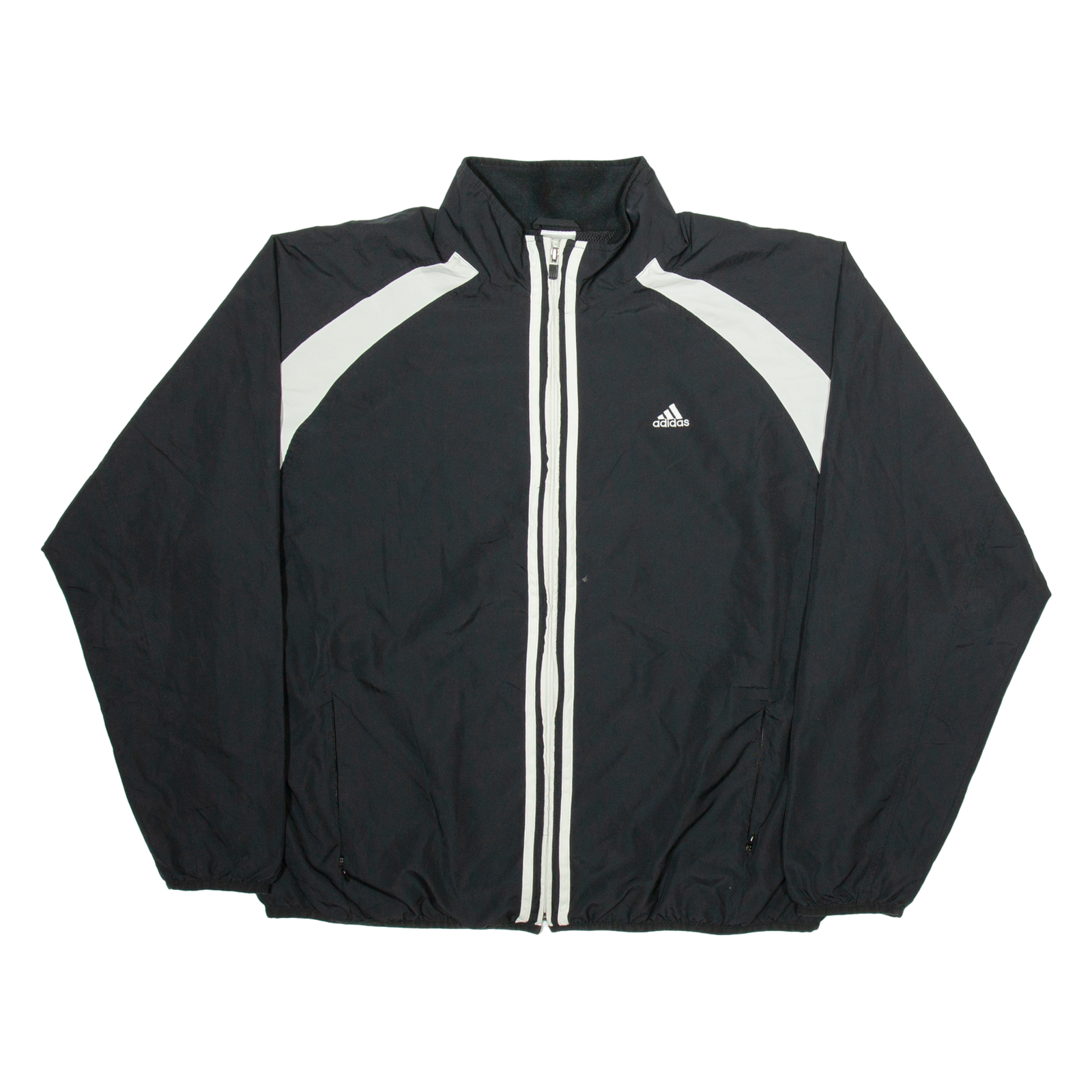 ADIDAS Mens Track Jacket Black  L Refurbished - N/A refurbished available on Cerqular