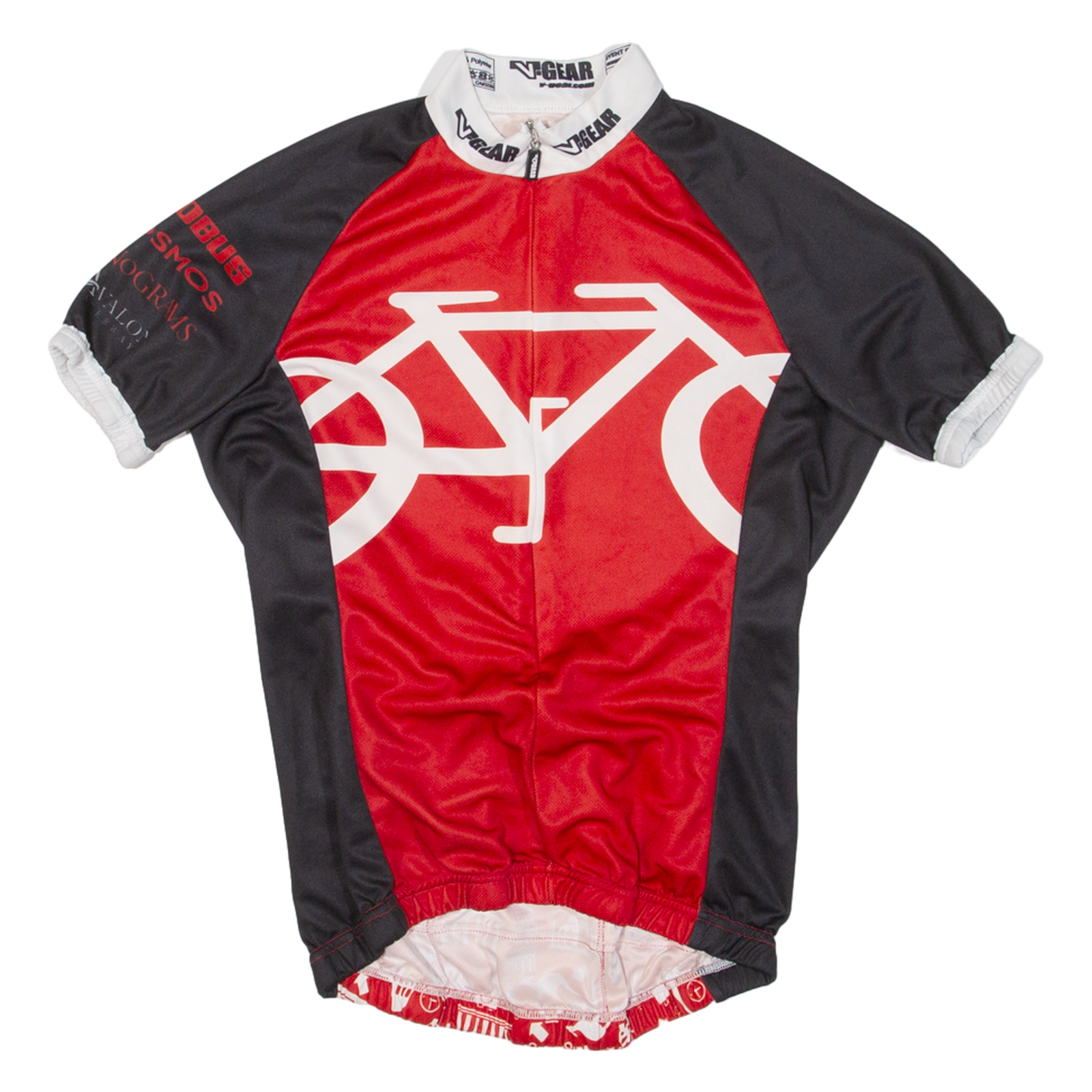 Cycling Mens Jersey Red 1/2 Zip XS Refurbished - N/A refurbished available on Cerqular