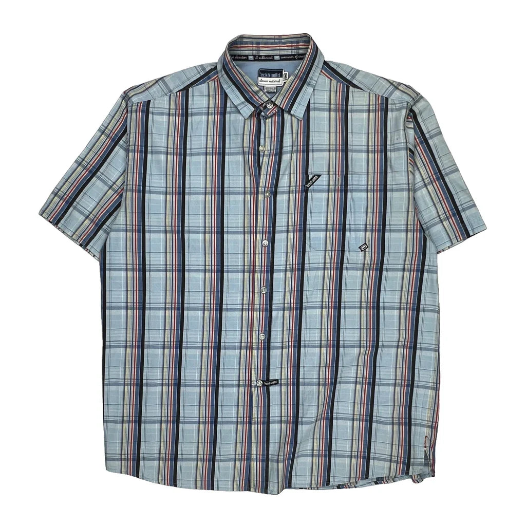 Buy Ecko Unltd Hip Hop Short Sleeve Shirt - XL Multicoloured Cotton Refurbished - $46.89 Ecko Unltd Hip Hop Short Sleeve Shirt - XL Multicoloured Cotton Refurbished - Thrifted (note: this is a term often used to describe second- refurbished available on Cerqular