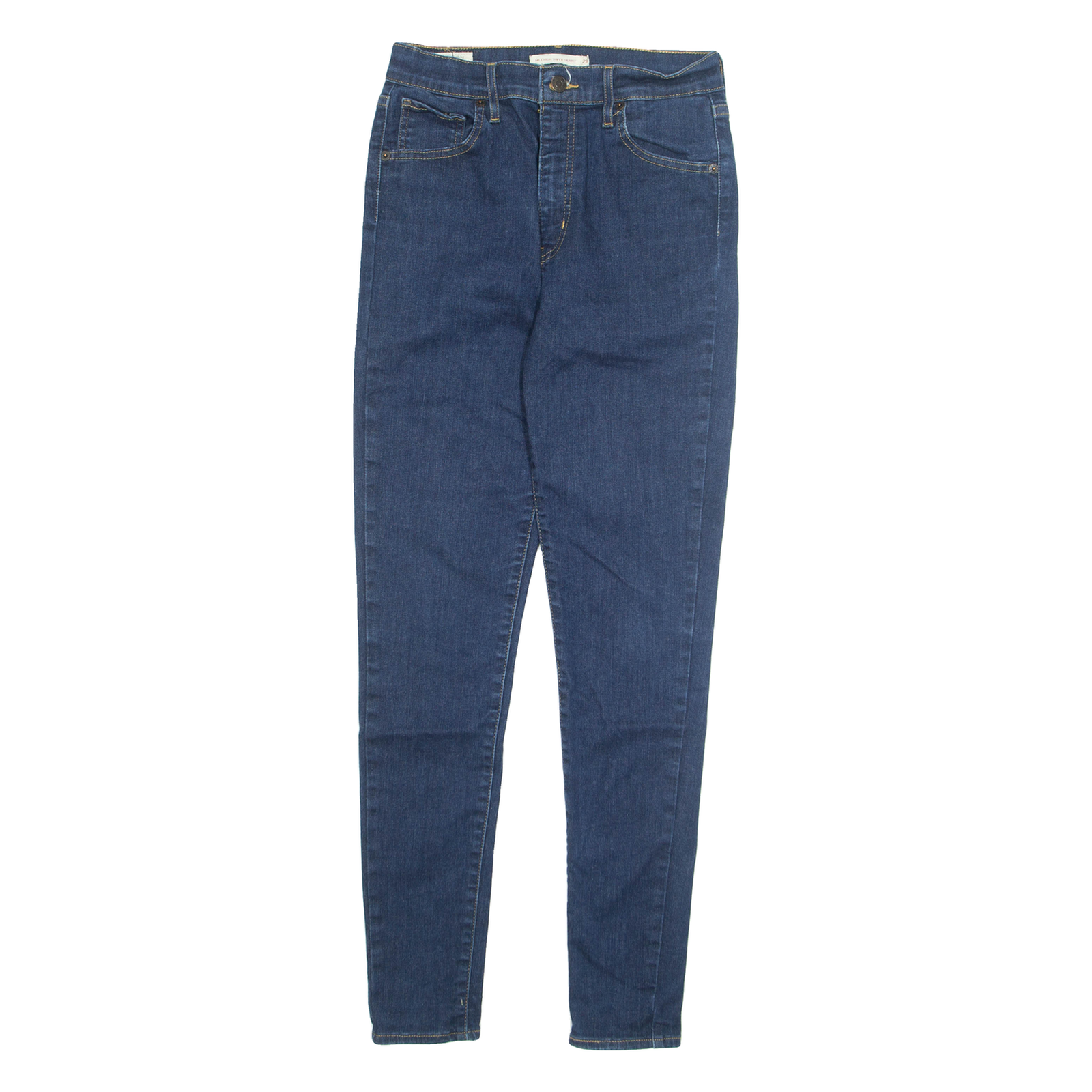 LEVI'S Womens Jeans Blue Regular Tapered W26 L30 Refurbished - N/A refurbished available on Cerqular