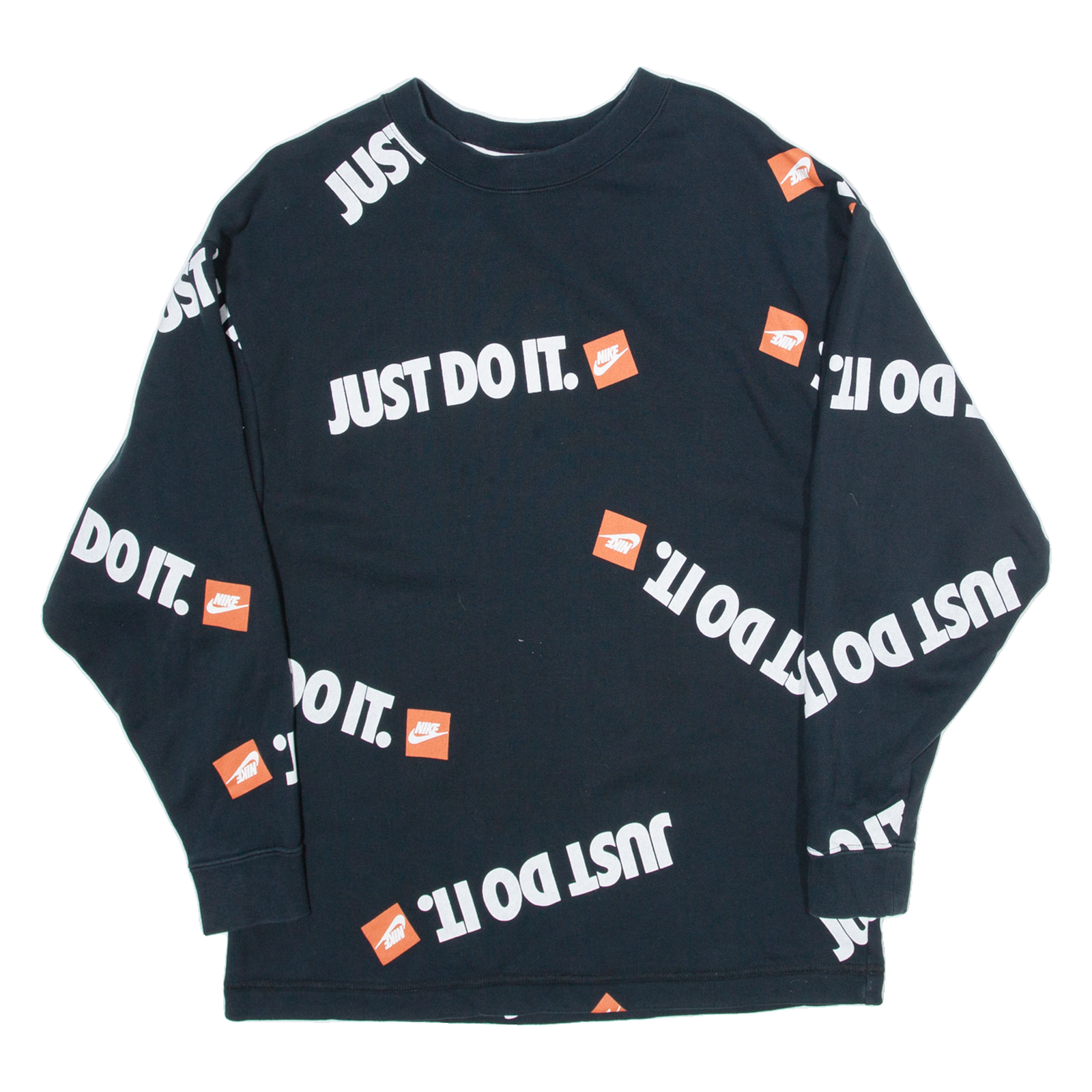 NIKE Womens Sweatshirt Black S Refurbished - N/A refurbished available on Cerqular