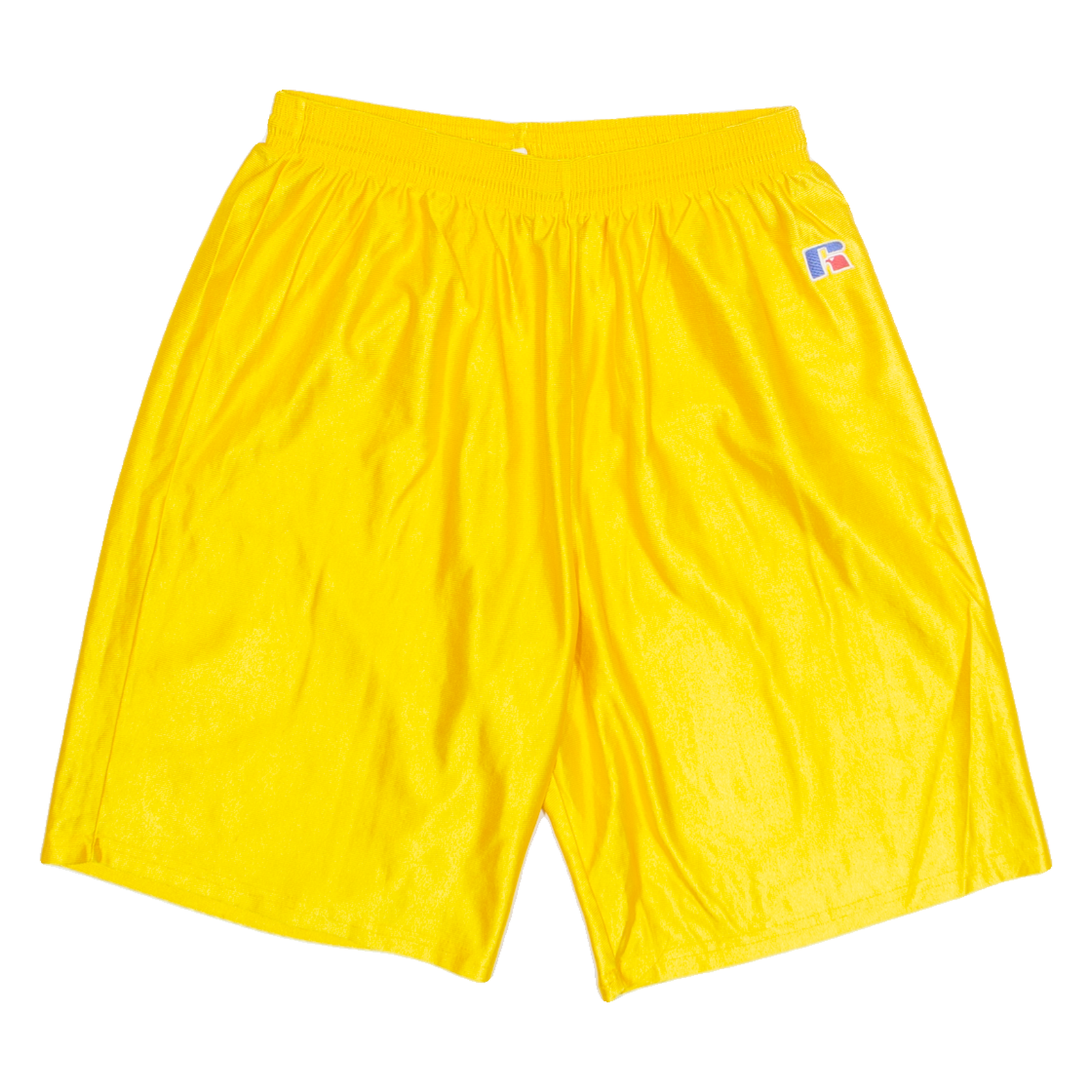 RUSSELL ATHLETIC Mens Sports Shorts Yellow M W26 Refurbished - N/A refurbished available on Cerqular