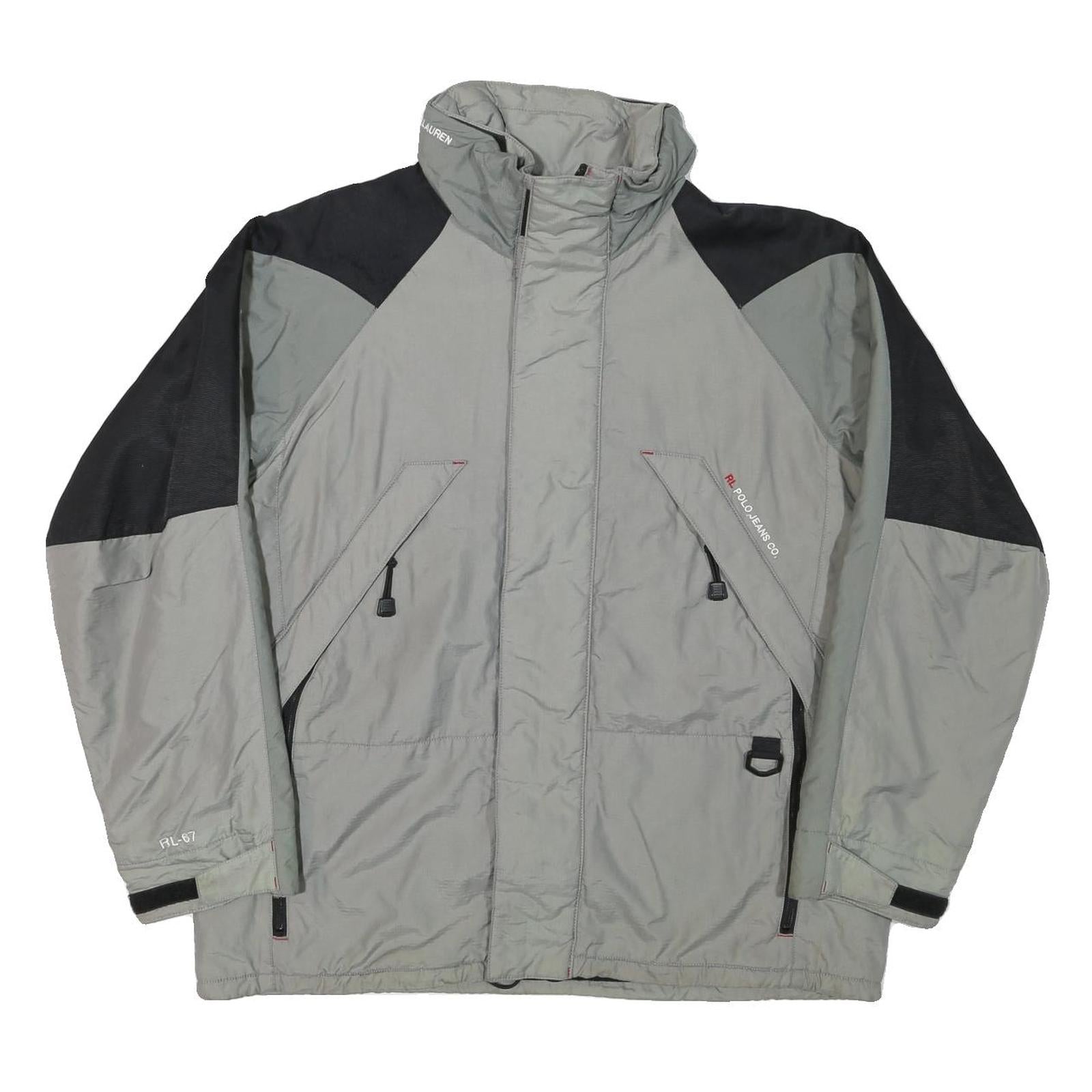 Buy POLO RALPH LAUREN Mens Grey & Black Zip Up Jacket S Polyester Blend Casual Refurbished - $84.49 POLO RALPH LAUREN Mens Grey & Black Zip Up Jacket S Polyester Blend Casual Refurbished - N/A refurbished available on Cerqular