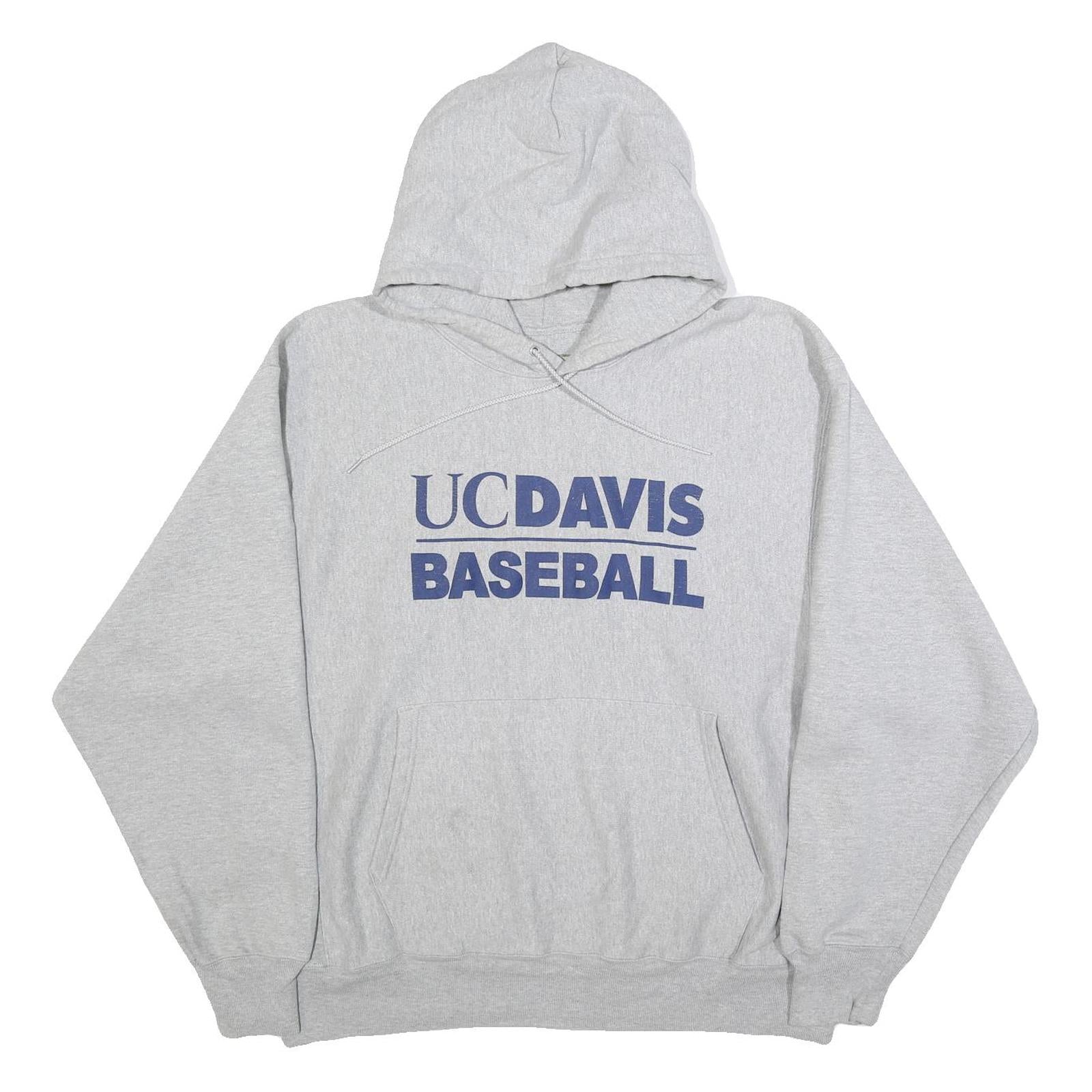 Buy CHAMPION REVERSE WEAVE Mens Grey UC Davis Baseball Pullover Hoodie L Cotton Refurbished - $36.39 CHAMPION REVERSE WEAVE Mens Grey UC Davis Baseball Pullover Hoodie L Cotton Refurbished - N/A refurbished available on Cerqular
