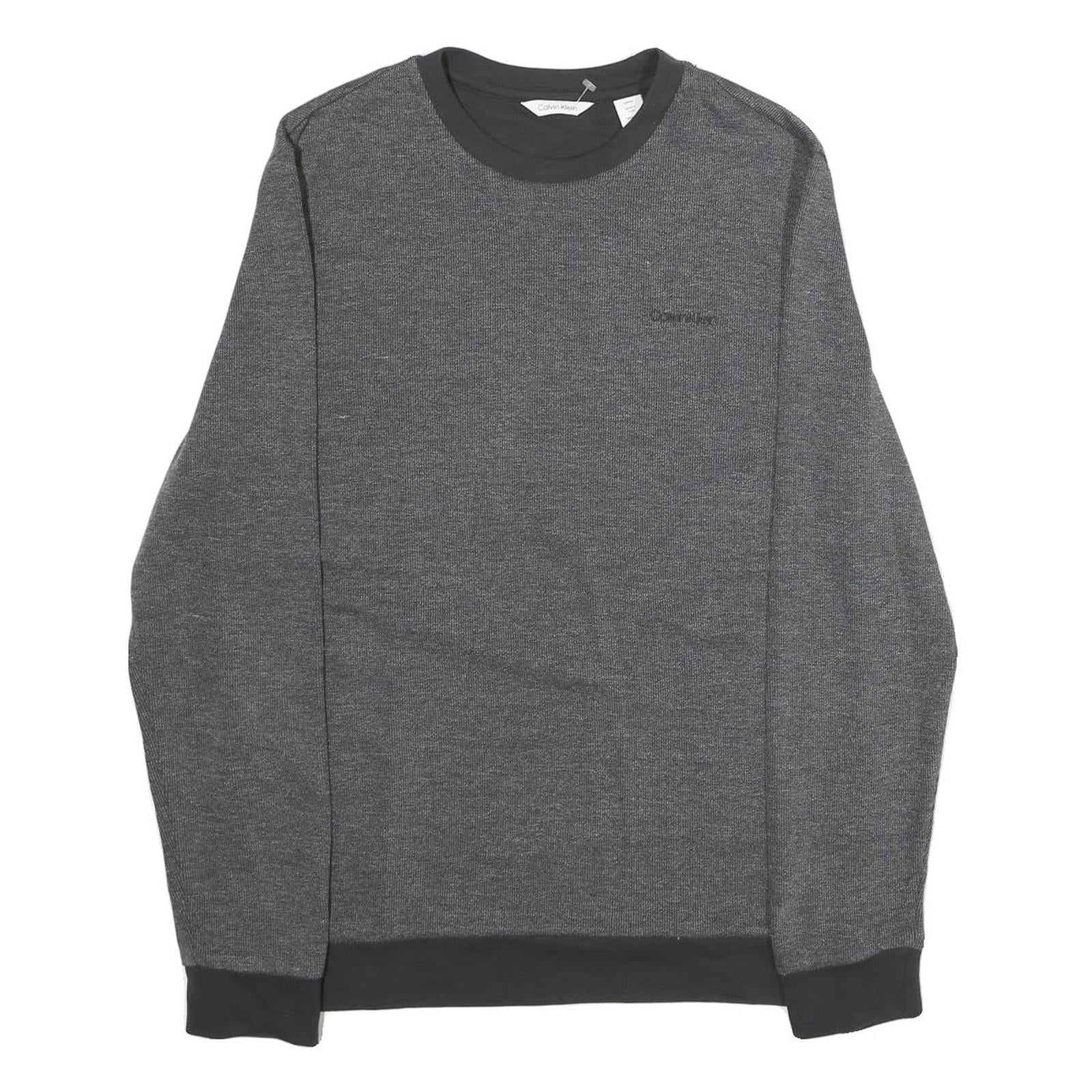 Buy CALVIN KLEIN Mens Grey Plain Crew Neck Basic Knit Jumper S Casual Lightweight Refurbished - $41.59 CALVIN KLEIN Mens Grey Plain Crew Neck Basic Knit Jumper S Casual Lightweight Refurbished - N/A refurbished available on Cerqular