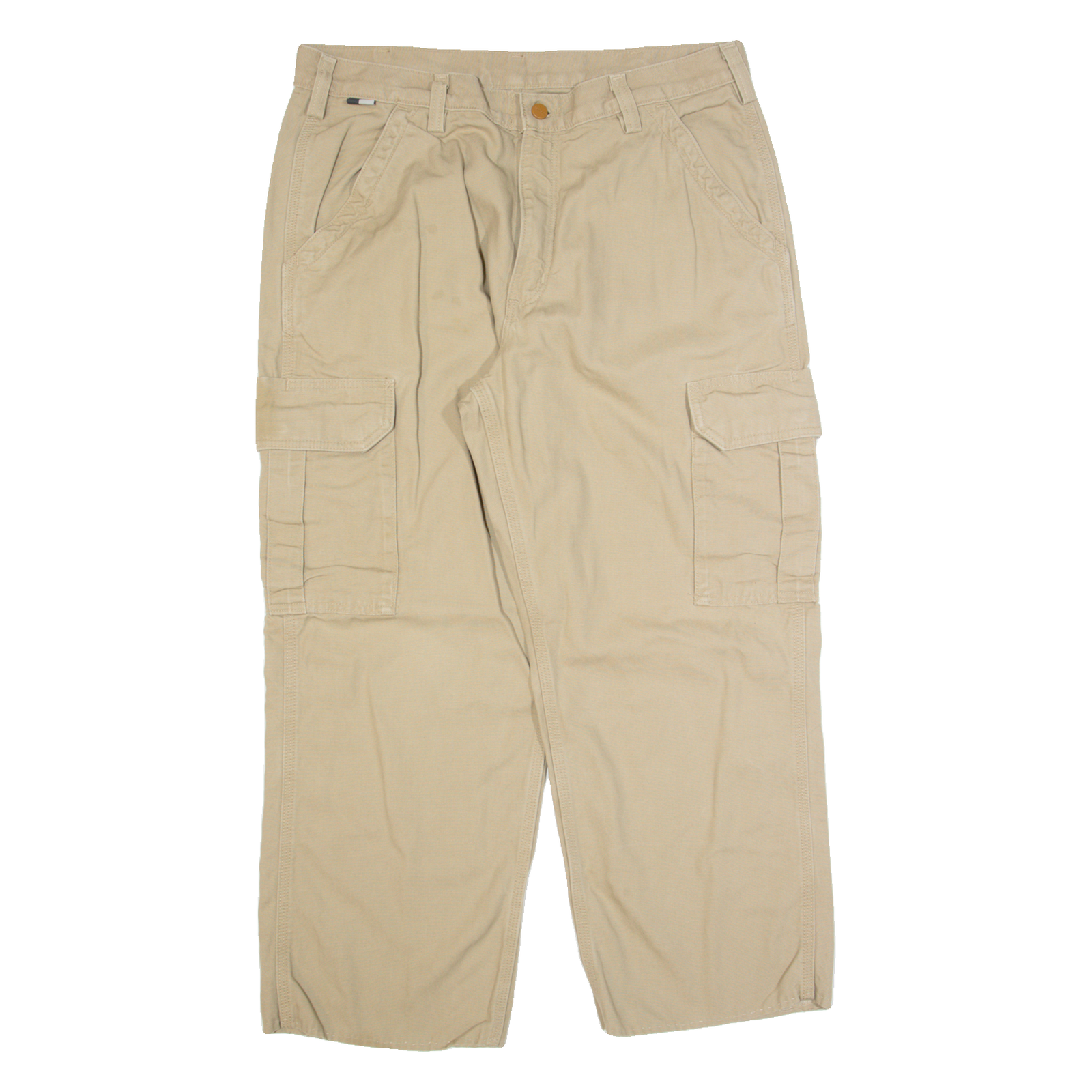 DICKIES Cargo Workwear Mens Trousers Beige Regular Straight W36 L26 Refurbished - N/A refurbished available on Cerqular