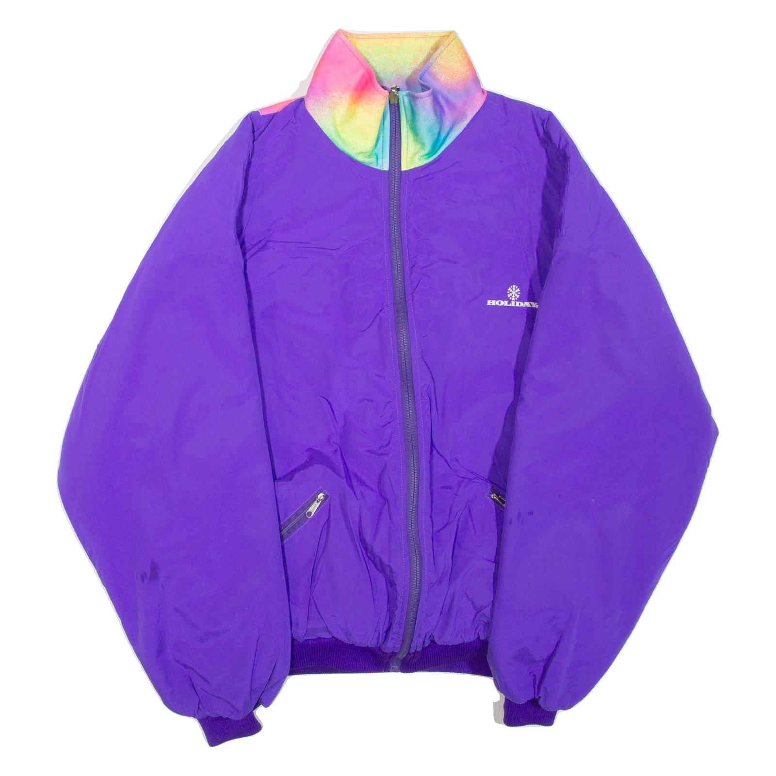 HOLIDAY Reversible Womens Jacket Purple L Refurbished - N/A refurbished available on Cerqular