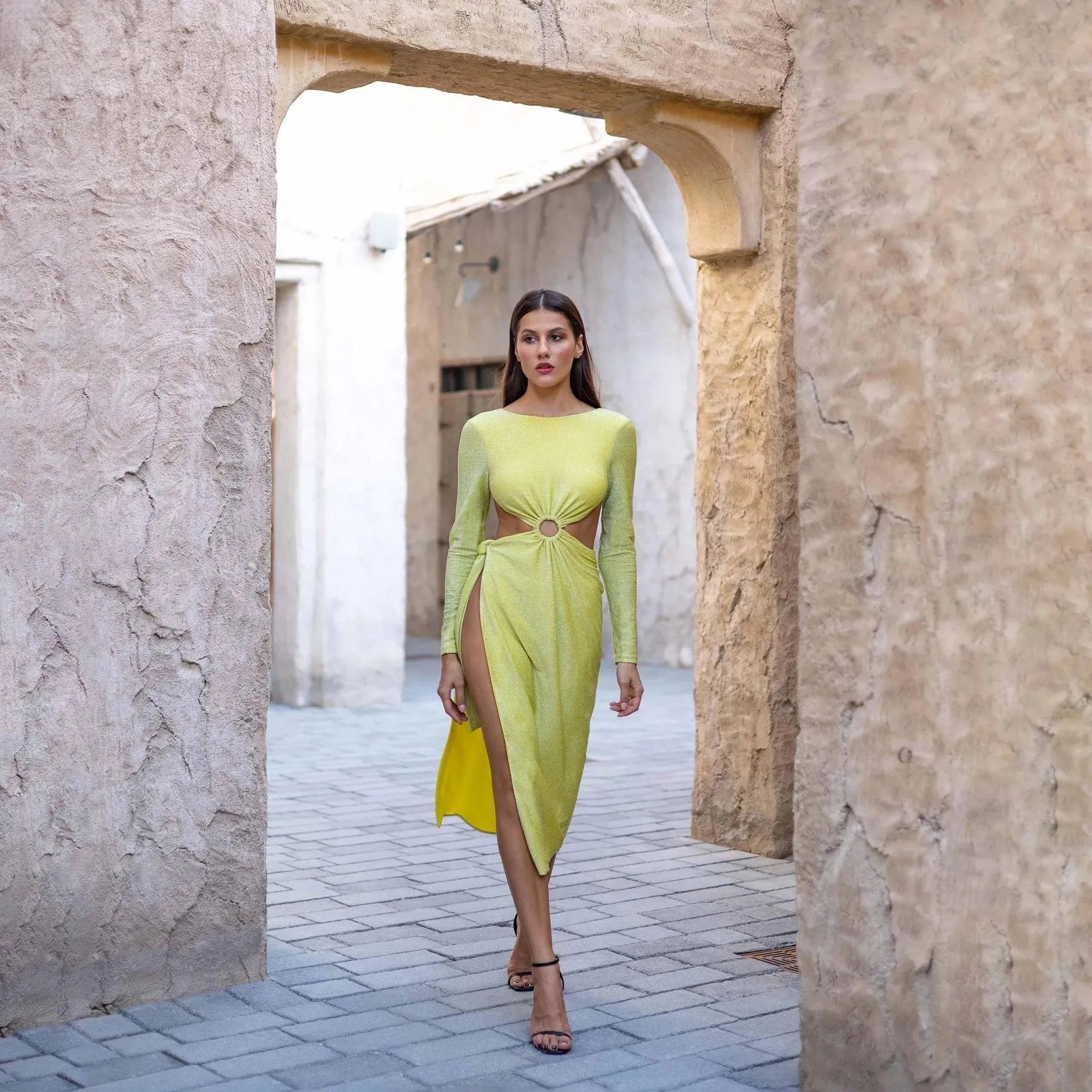 Raya Long Dress | Size: S | Color: Green Refurbished - Aloud (note: this is a lesser-known brand, but it has refurbished available on Cerqular