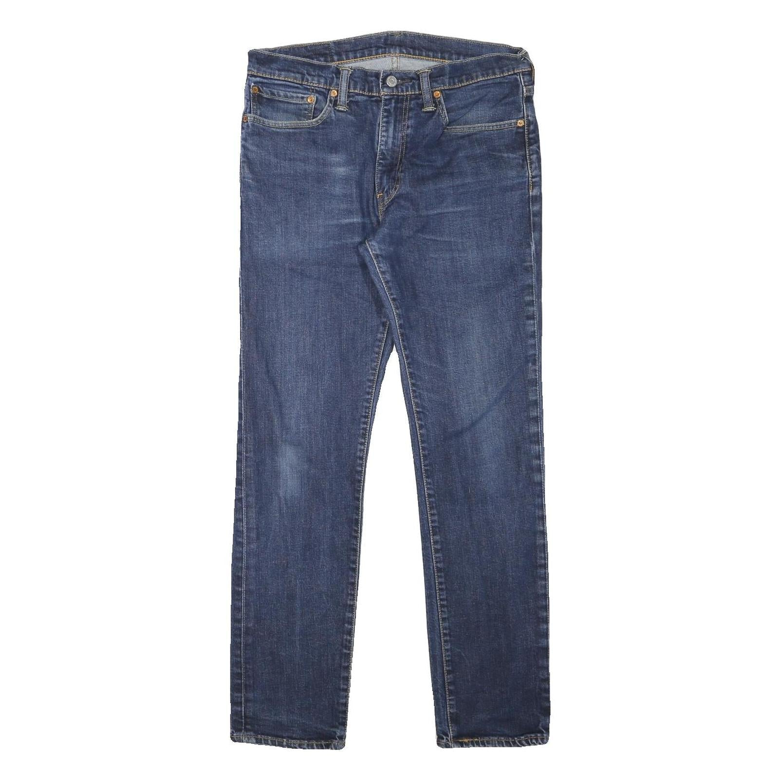 LEVI'S 511 Mens Jeans Blue Slim Skinny Denim Medium W32 L30 Stylish Zip Refurbished - N/A refurbished available on Cerqular
