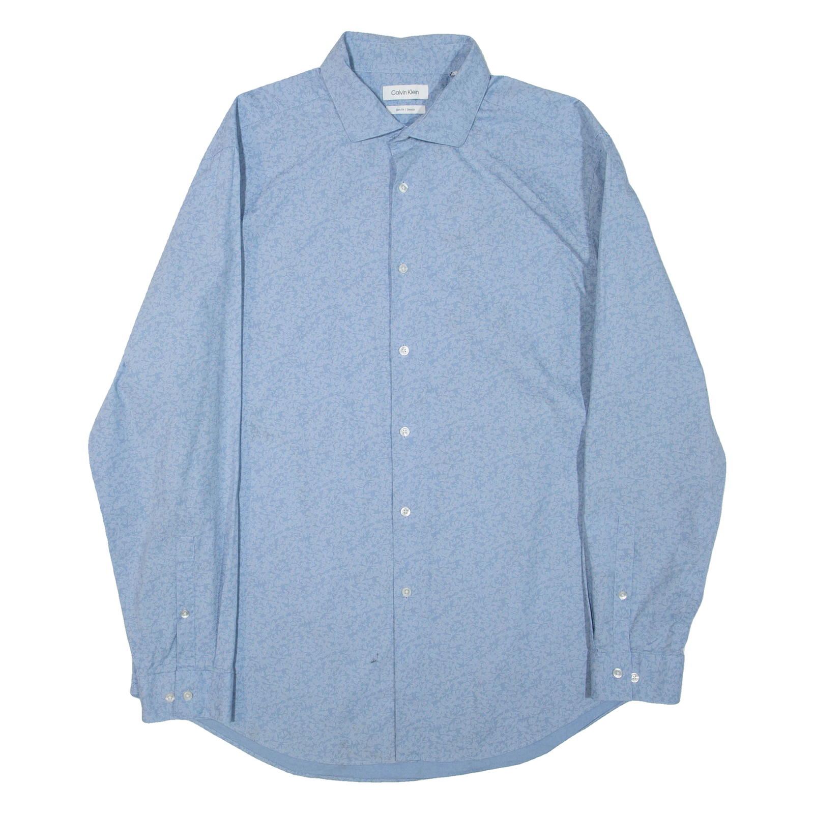 Buy CALVIN KLEIN Slim Fit Stretch Mens Shirt Blue Long Sleeve XL Refurbished - $28.59 CALVIN KLEIN Slim Fit Stretch Mens Shirt Blue Long Sleeve XL Refurbished - N/A refurbished available on Cerqular