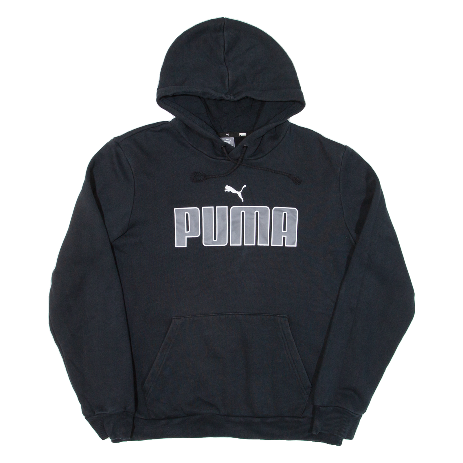 PUMA Mens Black Hoodie M Refurbished - N/A refurbished available on Cerqular