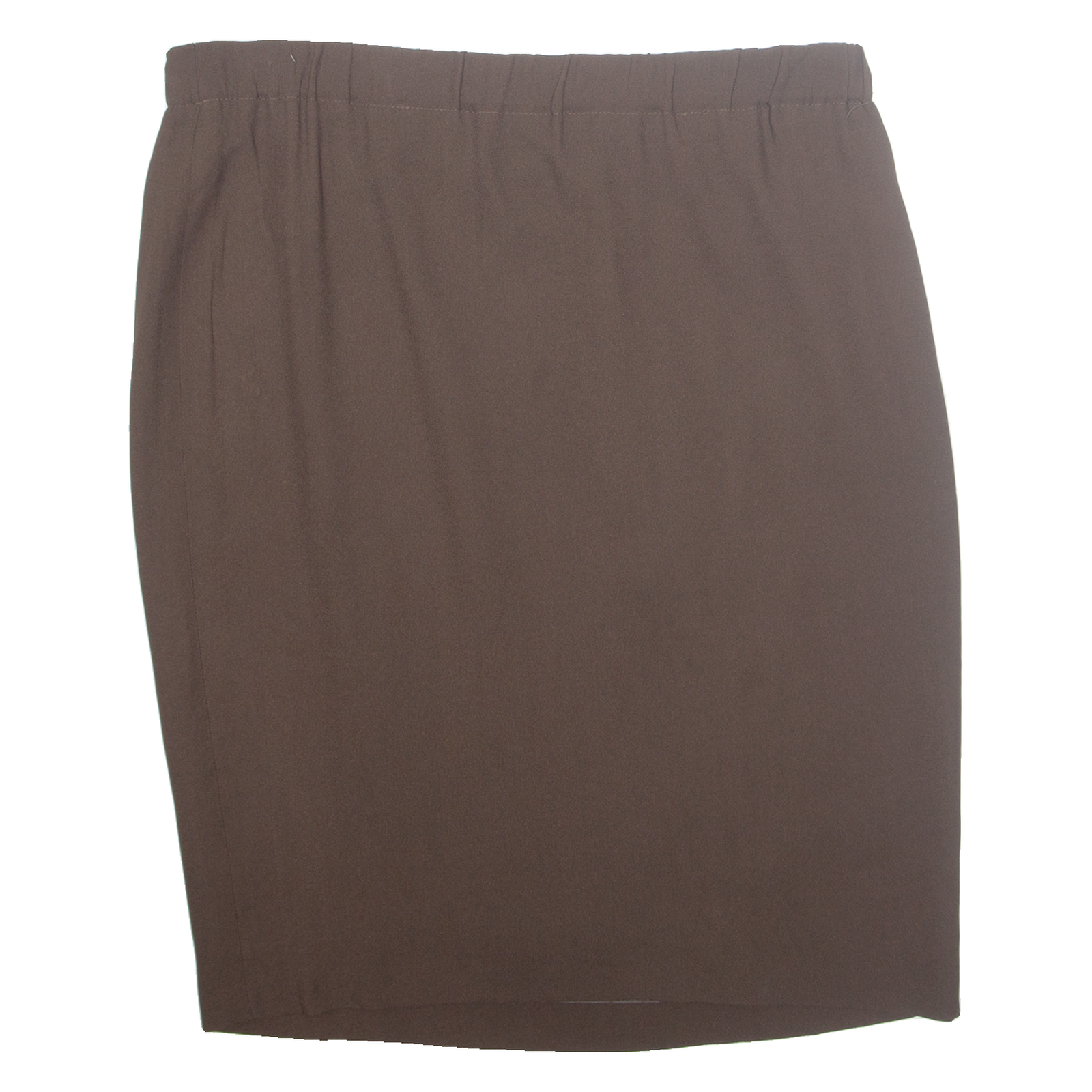 MARINA RINALDI Womens Straight Skirt Brown Midi L Refurbished - N/A refurbished available on Cerqular