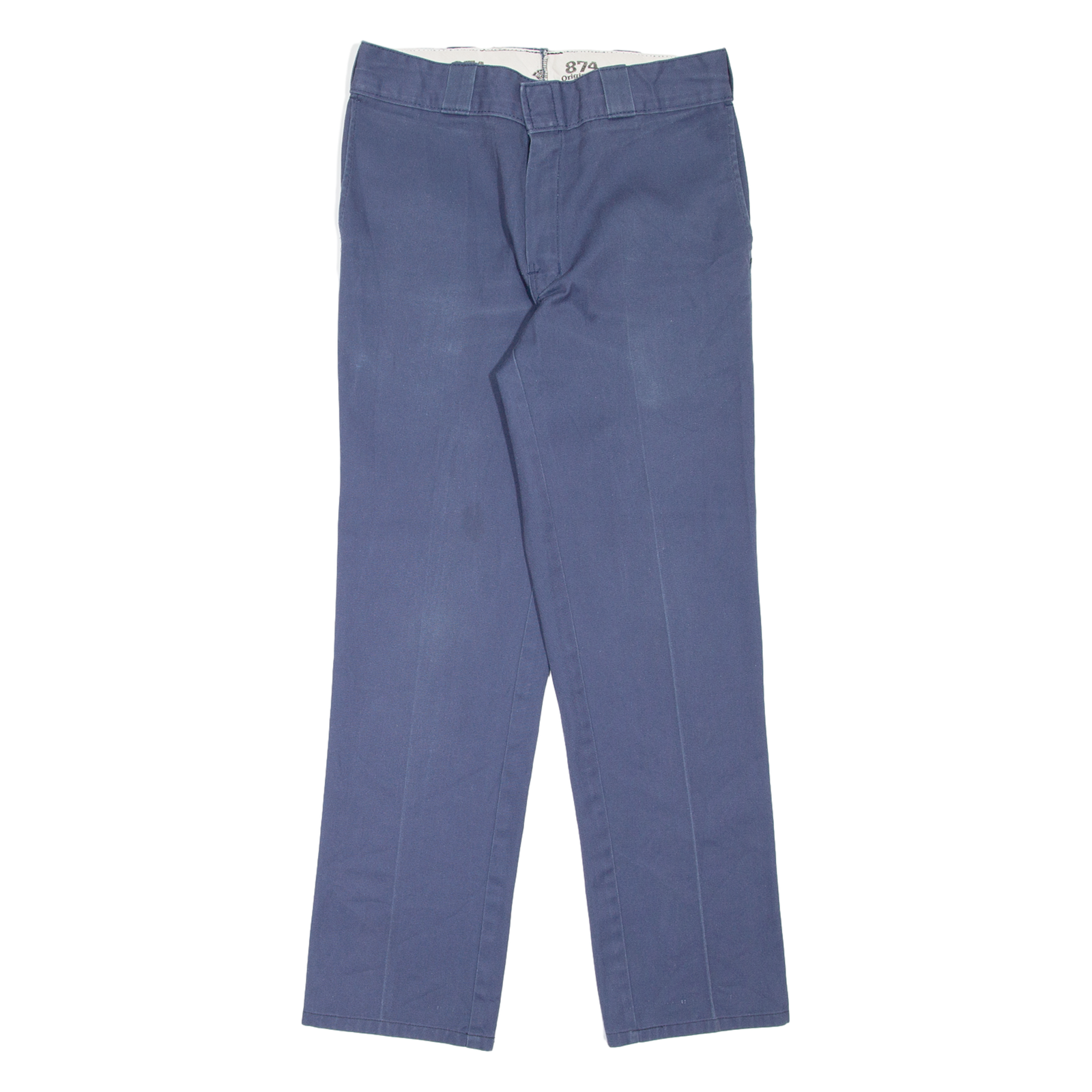 DICKIES 874 Workwear Mens Trousers Blue Regular Straight W30 L28 Refurbished - N/A refurbished available on Cerqular