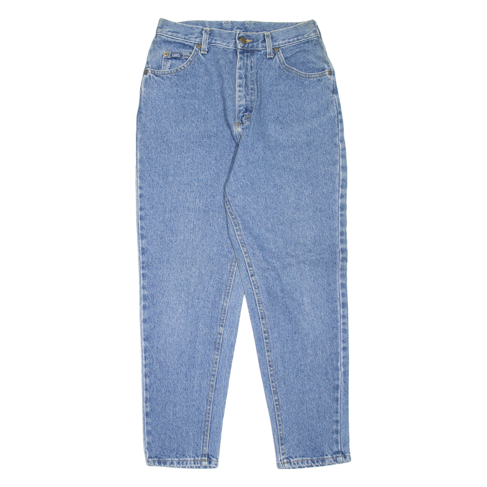 LEE Womens Jeans Blue Regular Mom W27 L27 Refurbished - N/A refurbished available on Cerqular