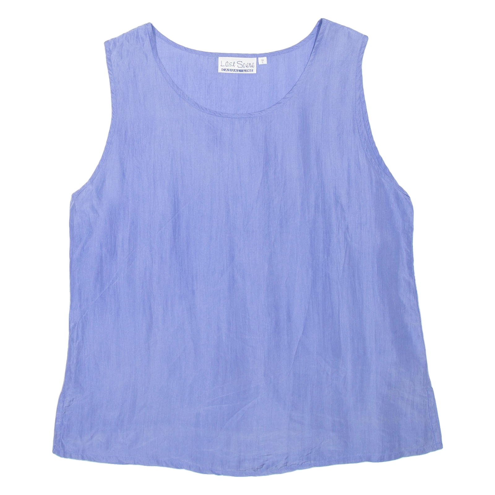 LAST SCENE Womens Vest Blue S Refurbished - N/A refurbished available on Cerqular