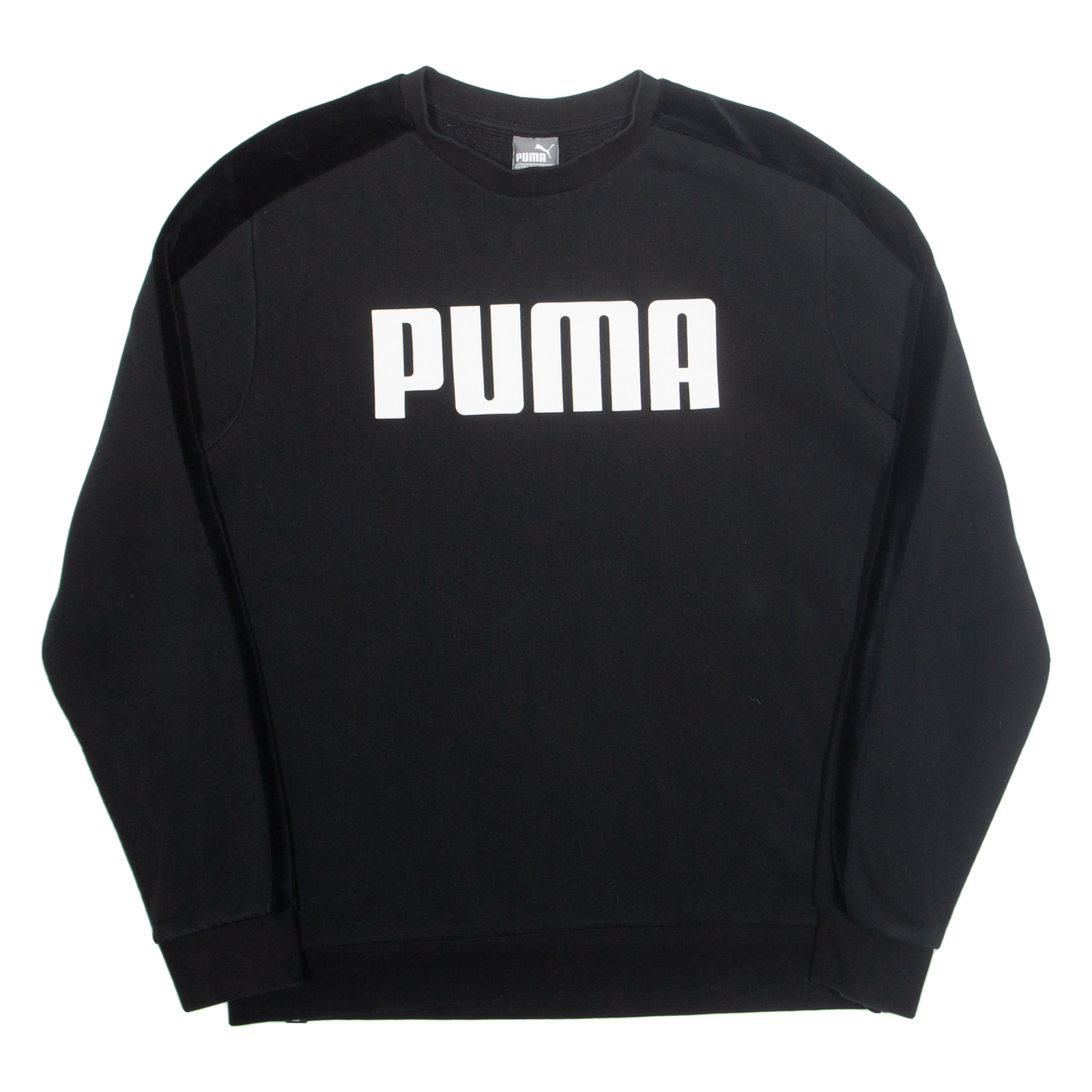 PUMA Womens Sweatshirt Black L Refurbished - N/A refurbished available on Cerqular