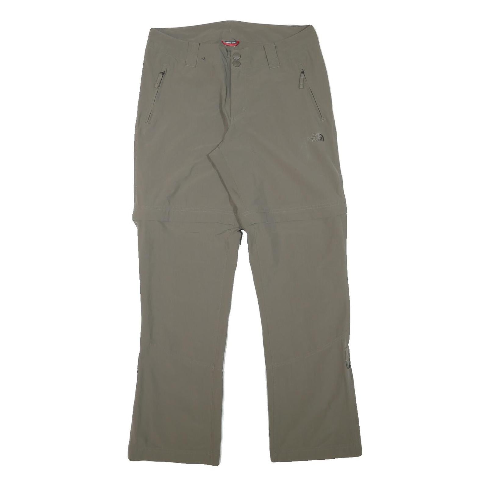 THE NORTH FACE Mens Polyester Blend Beige Regular Zip Trousers W31 L31 Outdoor Refurbished - N/A refurbished available on Cerqular