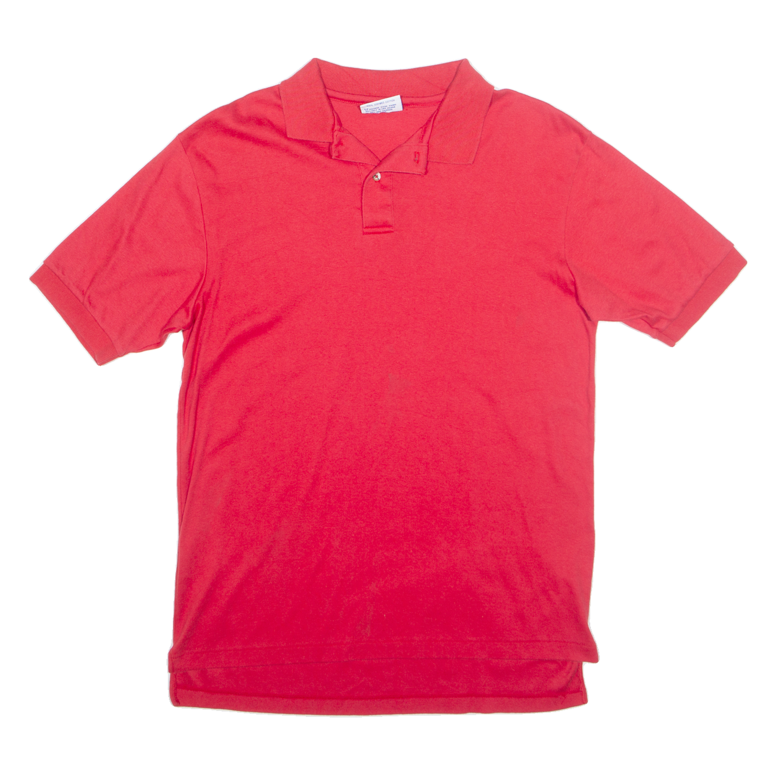 HANES Mens Polo Shirt Red 90s L Refurbished - N/A refurbished available on Cerqular