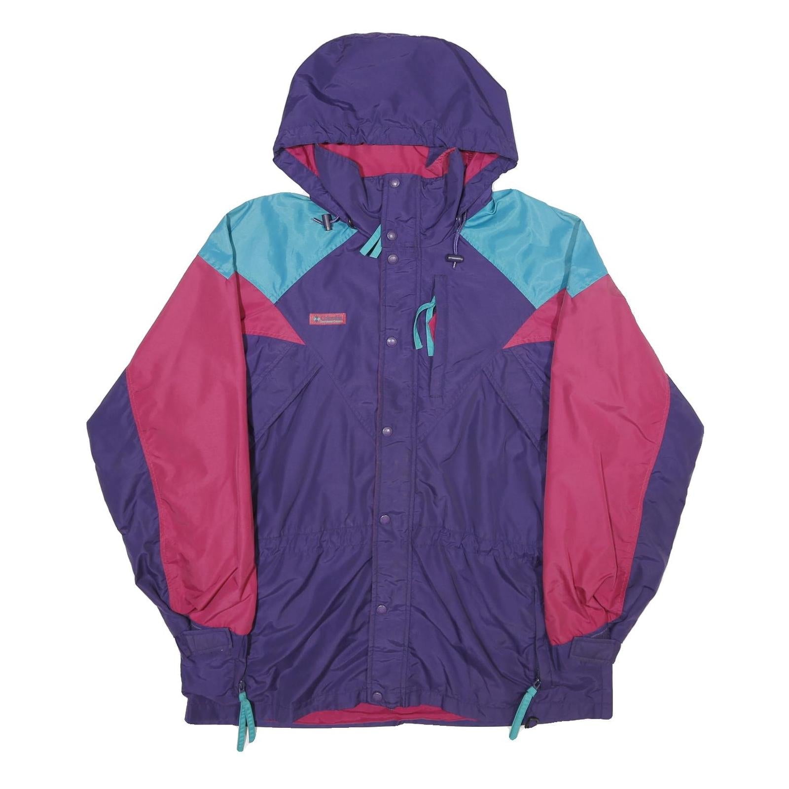 Buy COLUMBIA Mens Purple & Pink Hooded Outdoor Nylon Jacket M Zip Colourblock Refurbished - $84.49 COLUMBIA Mens Purple & Pink Hooded Outdoor Nylon Jacket M Zip Colourblock Refurbished - N/A refurbished available on Cerqular