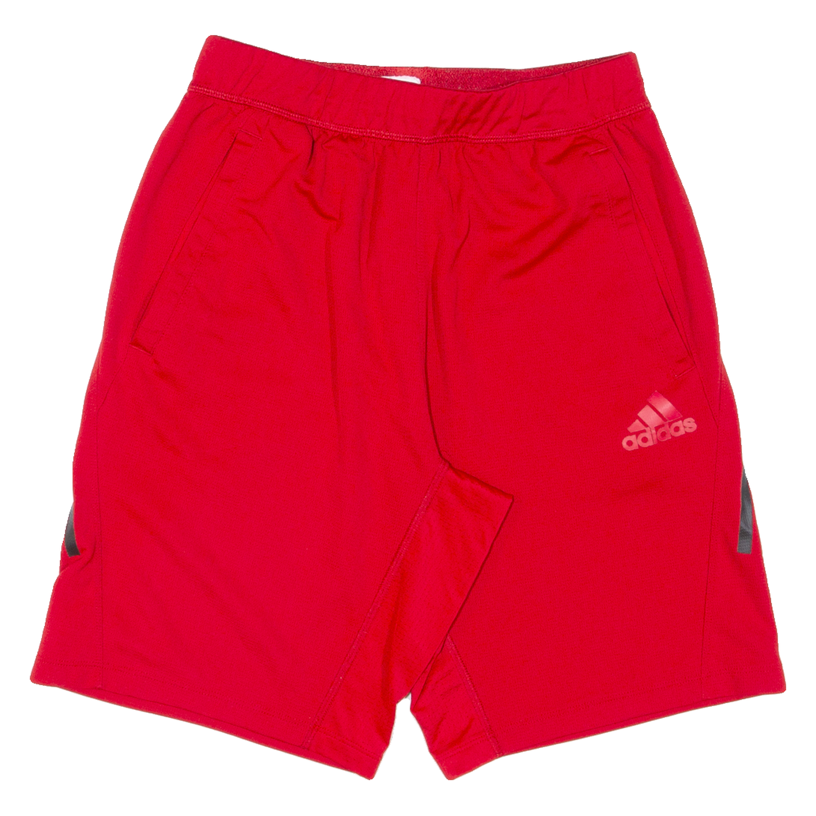 ADIDAS Mens Sports Shorts Red Relaxed S W26 Refurbished - N/A refurbished available on Cerqular