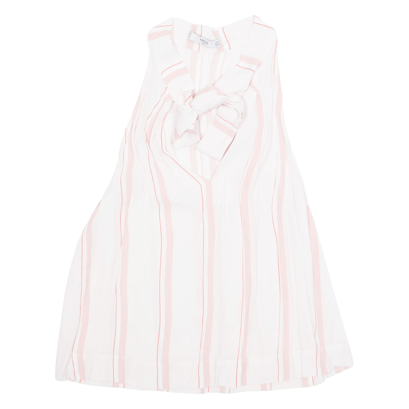 Buy MNG SUIT Tie Neck Womens Printed Vest Pink V-Neck Striped XS Refurbished - $16.89 MNG SUIT Tie Neck Womens Printed Vest Pink V-Neck Striped XS Refurbished - N/A refurbished available on Cerqular