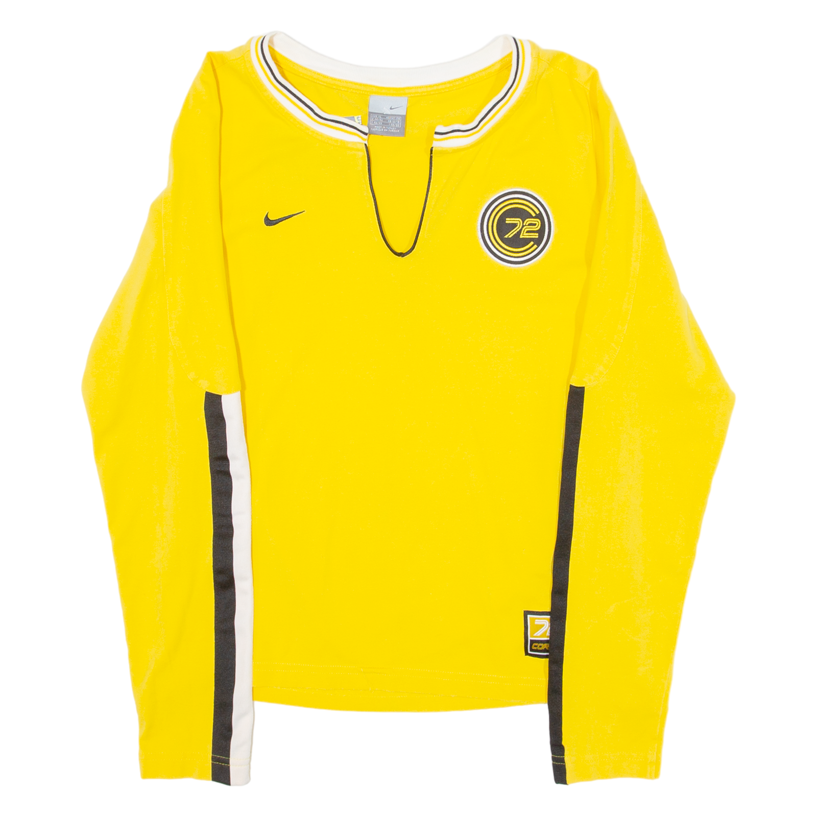 Buy NIKE Womens T-Shirt Yellow Long Sleeve V-Neck UK 16 Refurbished - $37.69 NIKE Womens T-Shirt Yellow Long Sleeve V-Neck UK 16 Refurbished - N/A refurbished available on Cerqular
