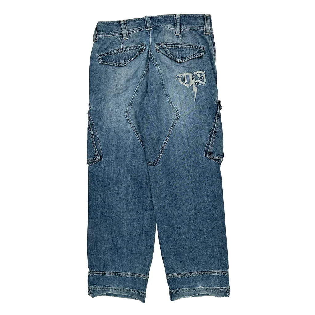 Buy Nordic Company Cargo Cargo Shorts - 34W 20L Blue Denim Refurbished - $91.11 Nordic Company Cargo Cargo Shorts - 34W 20L Blue Denim Refurbished - Thrifted (note: this is a term often used to describe second- refurbished available on Cerqular
