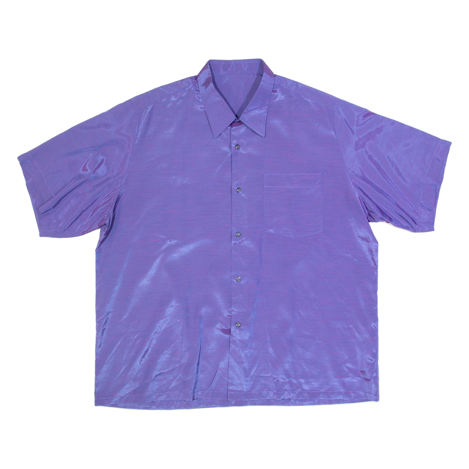 Mens Plain Shirt Purple XL Refurbished - N/A refurbished available on Cerqular