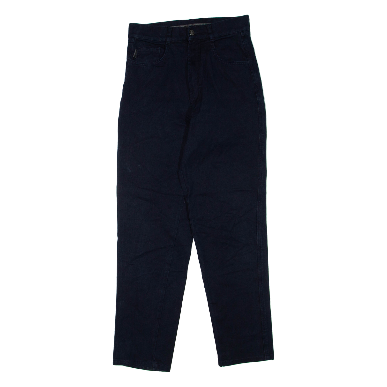 TENDER Mens Trousers Blue Regular Tapered W28 L30 Refurbished - N/A refurbished available on Cerqular